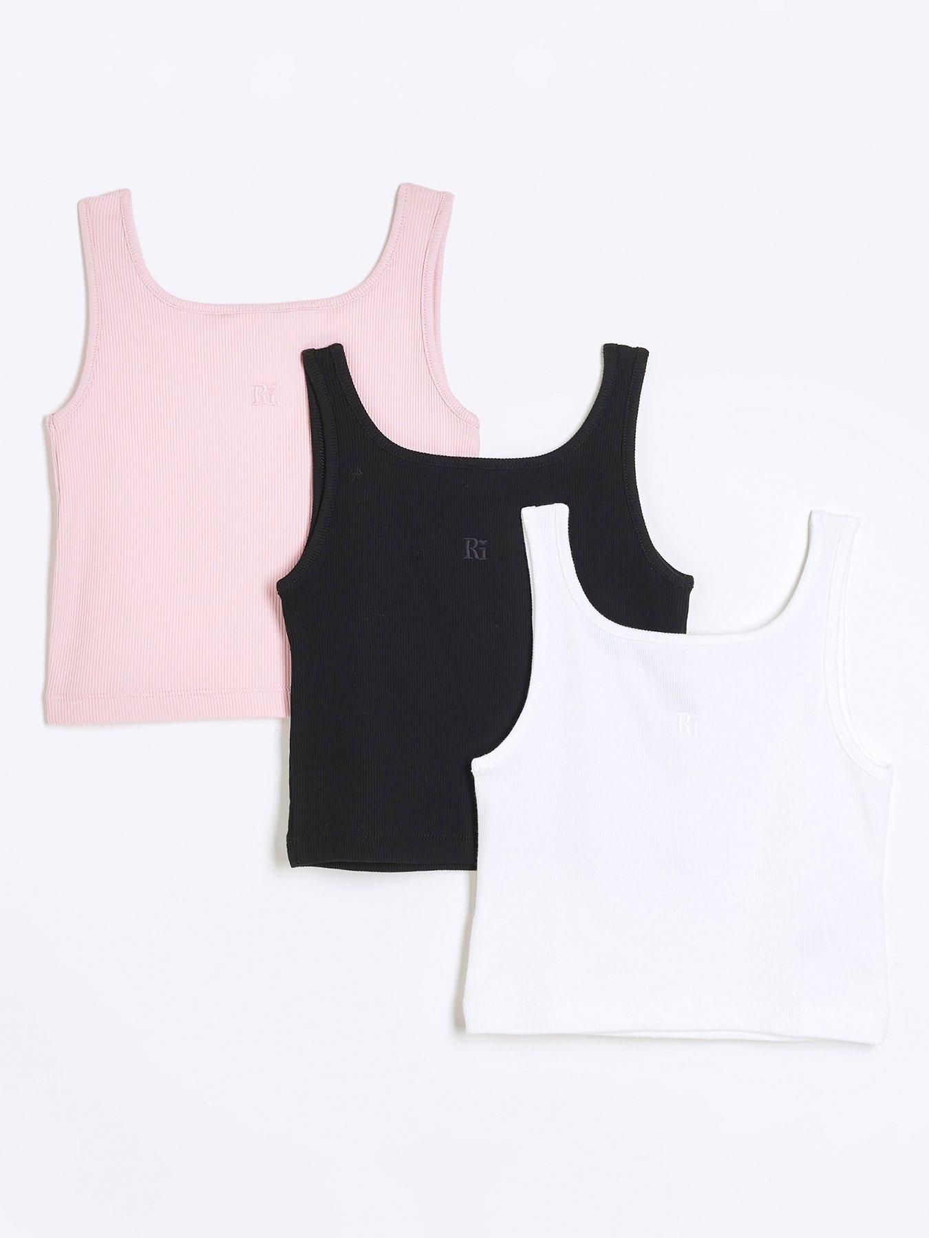 river-island-girls-rib-square-neck-vest-top-3-pack-pinkfront