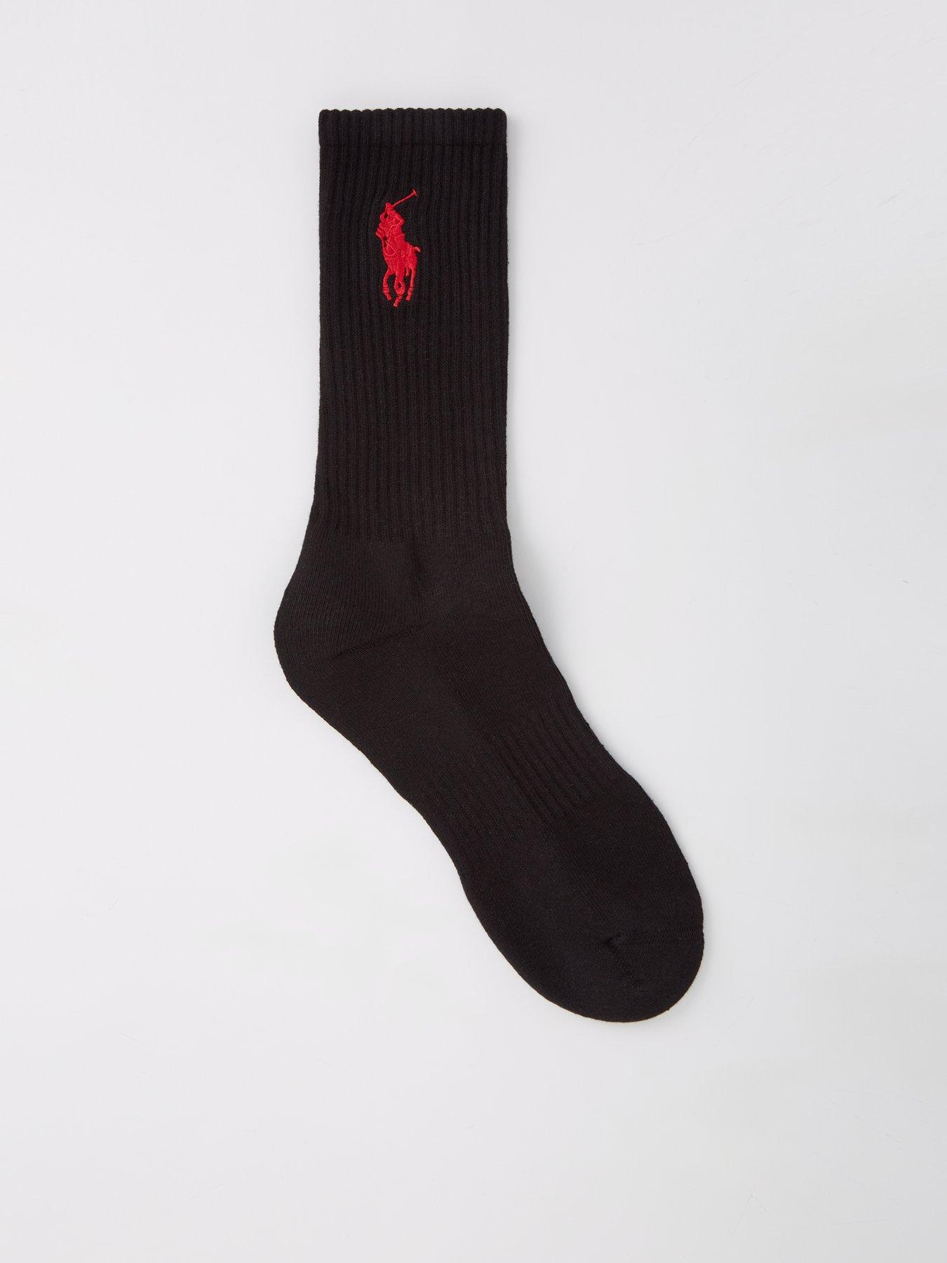 polo-ralph-lauren-3-pack-big-pony-3pk-crew-socks-blackstillFront