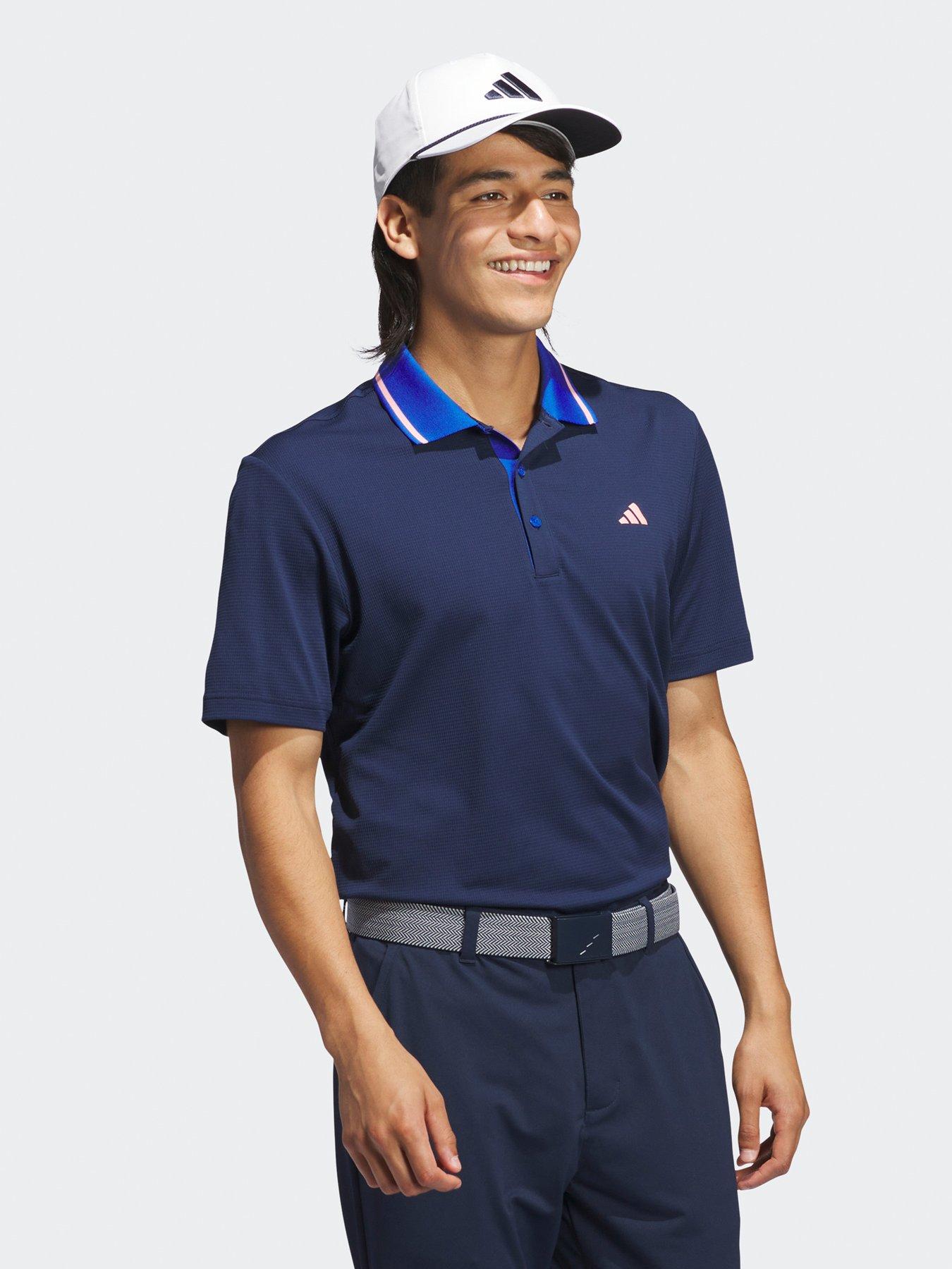 Image 3 of 5 of adidas Mens Golf Ultimate365 Tour Sport Collar Polo Shirt - Navy