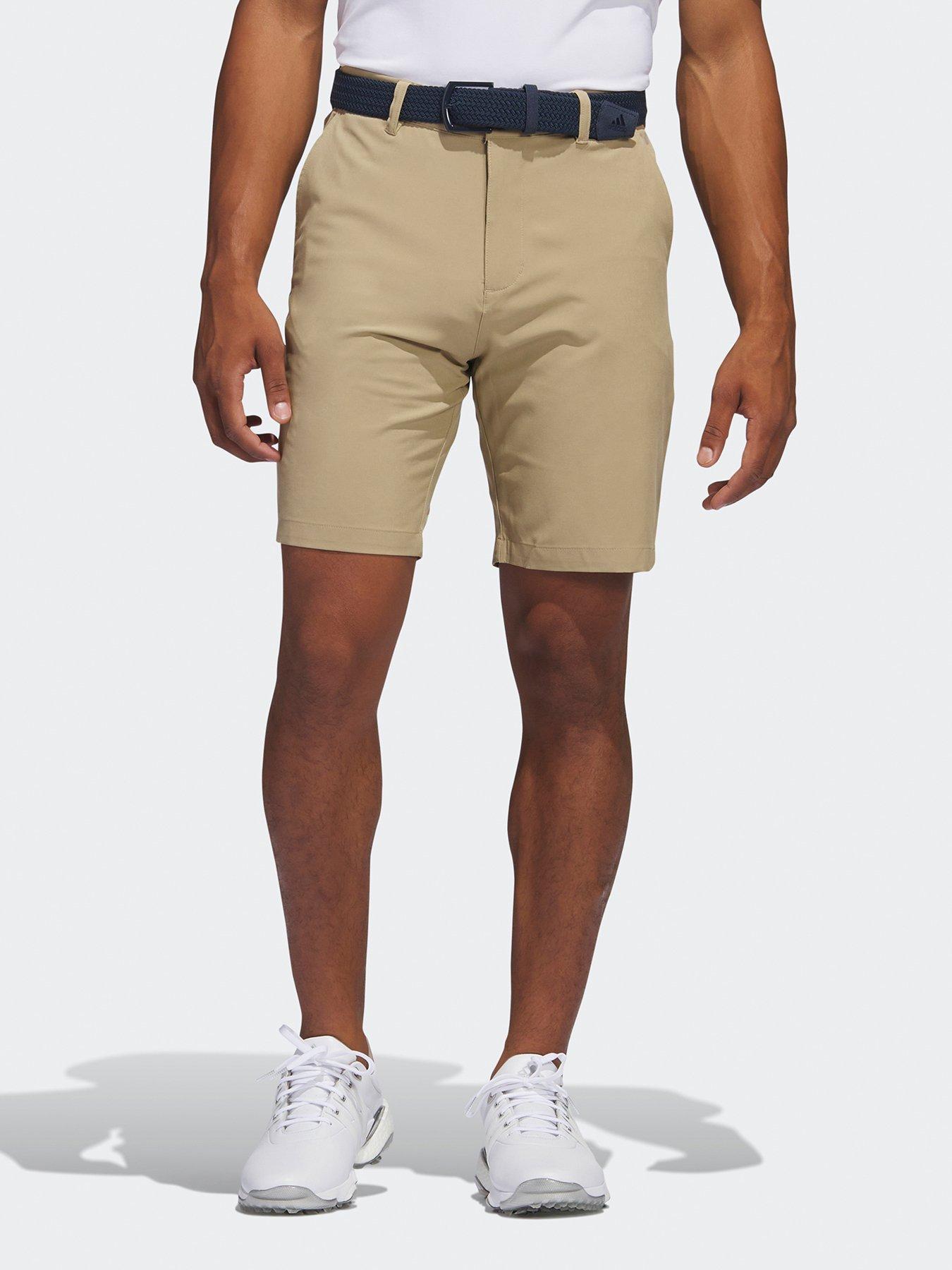 adidas Mens Golf Ultimate365 85 Inch Golf Short-Tan - Brown