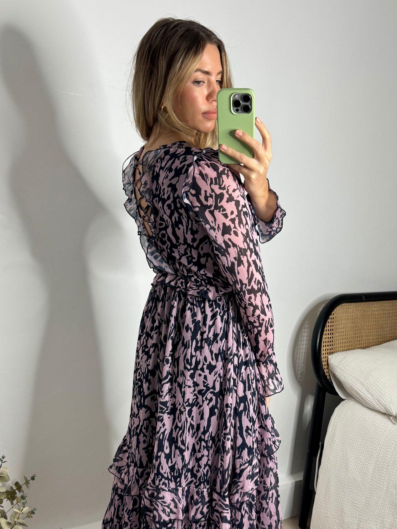 style-cheat-long-sleeve-midi-dress-blushnavystillFront