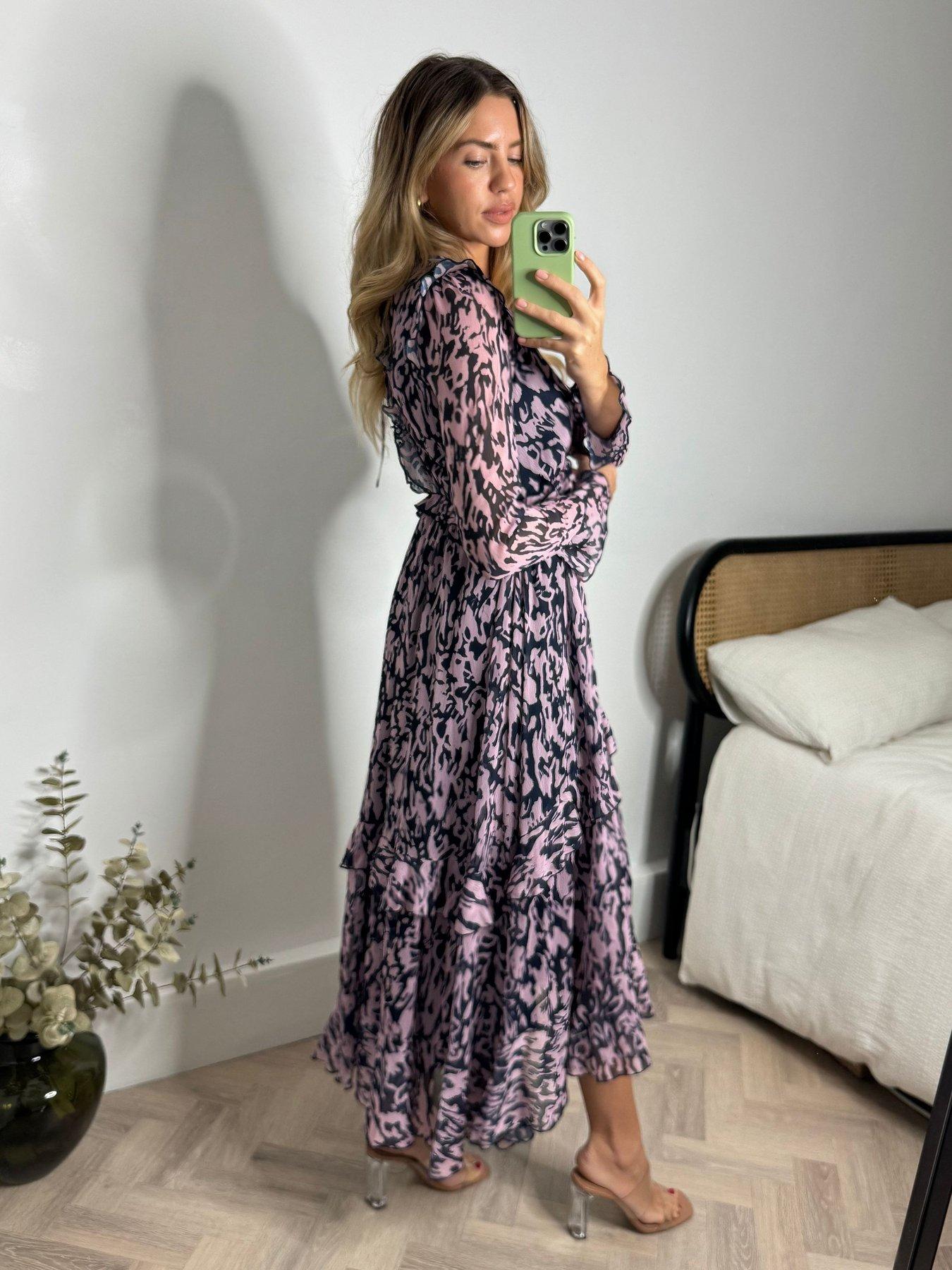 style-cheat-long-sleeve-midi-dress-blushnavyoutfit