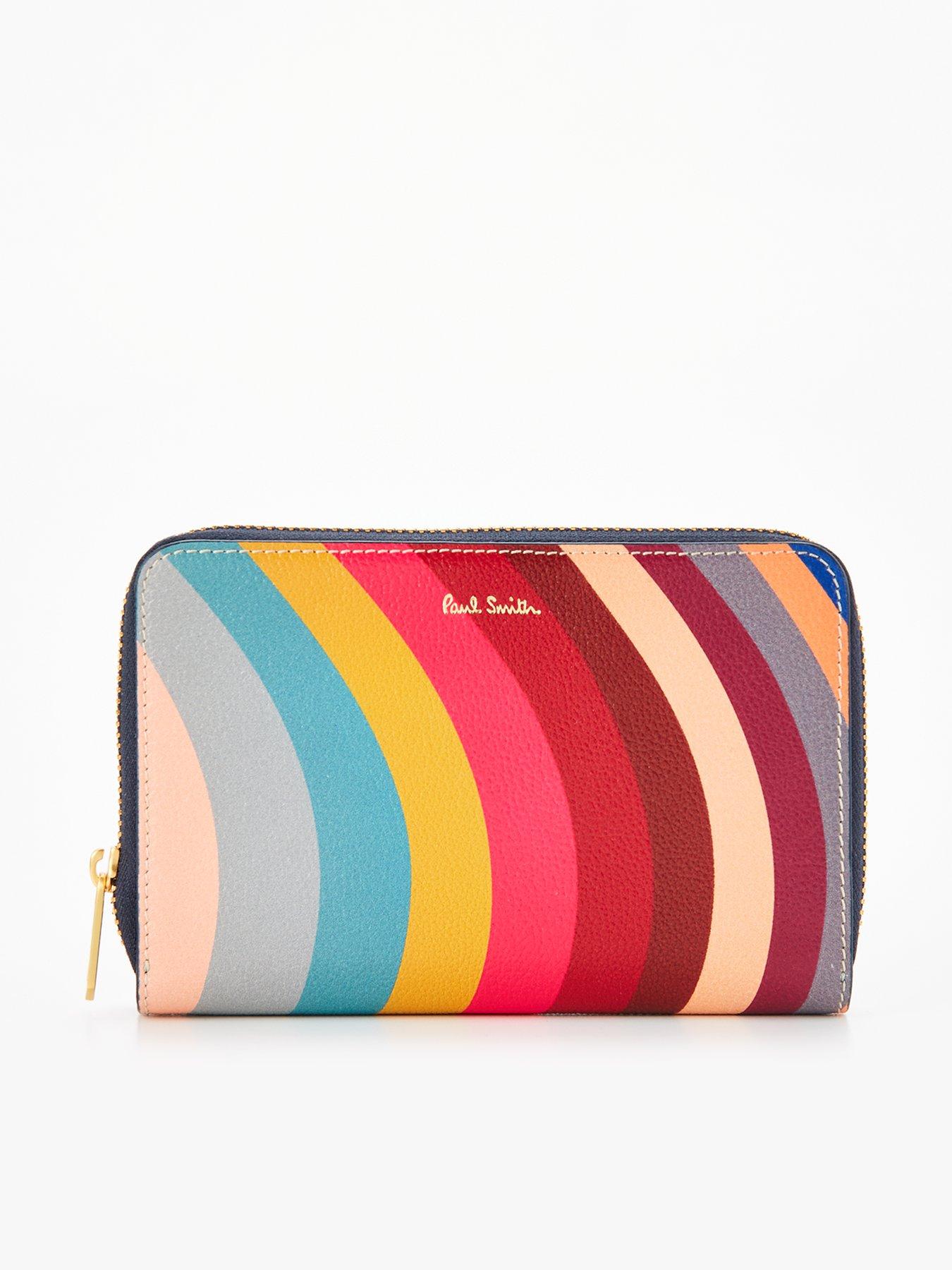 Image 1 of 4 of PS PAUL SMITH Medium Zip Around Swirl Purse - Multi