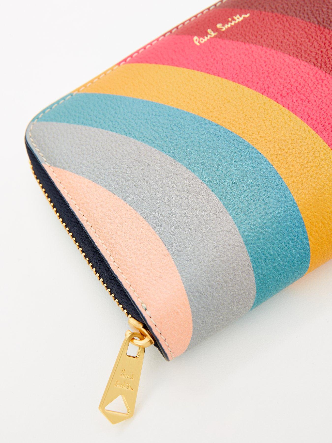 Image 3 of 4 of PS PAUL SMITH Medium Zip Around Swirl Purse - Multi