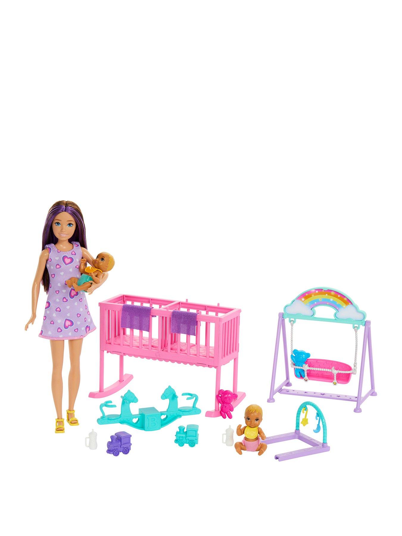 undefined Skipper Babysitter Doll with Twin Nursery Playset
