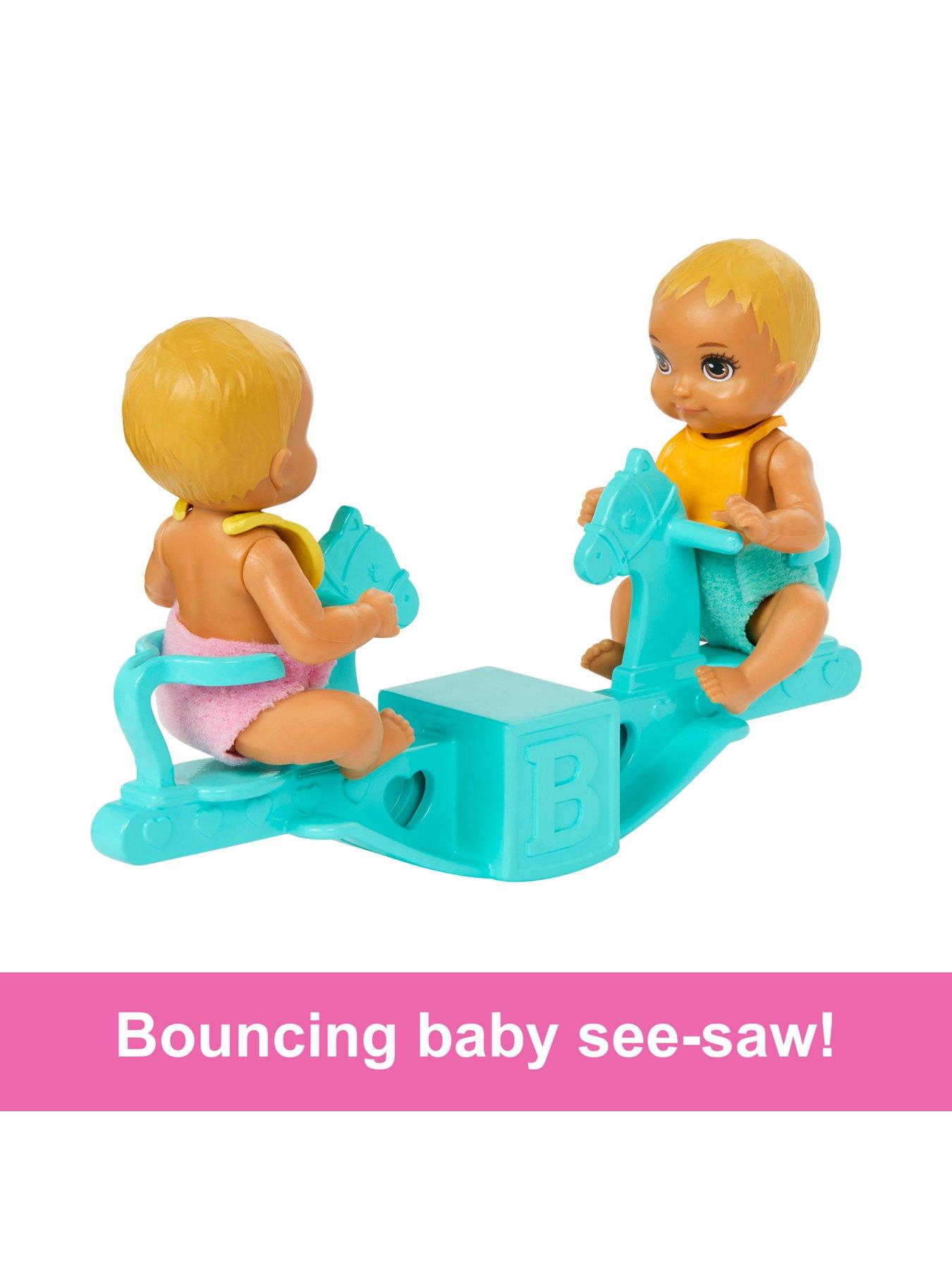 Image 4 of 6 of Barbie Skipper Babysitter Doll with Twin Nursery Playset
