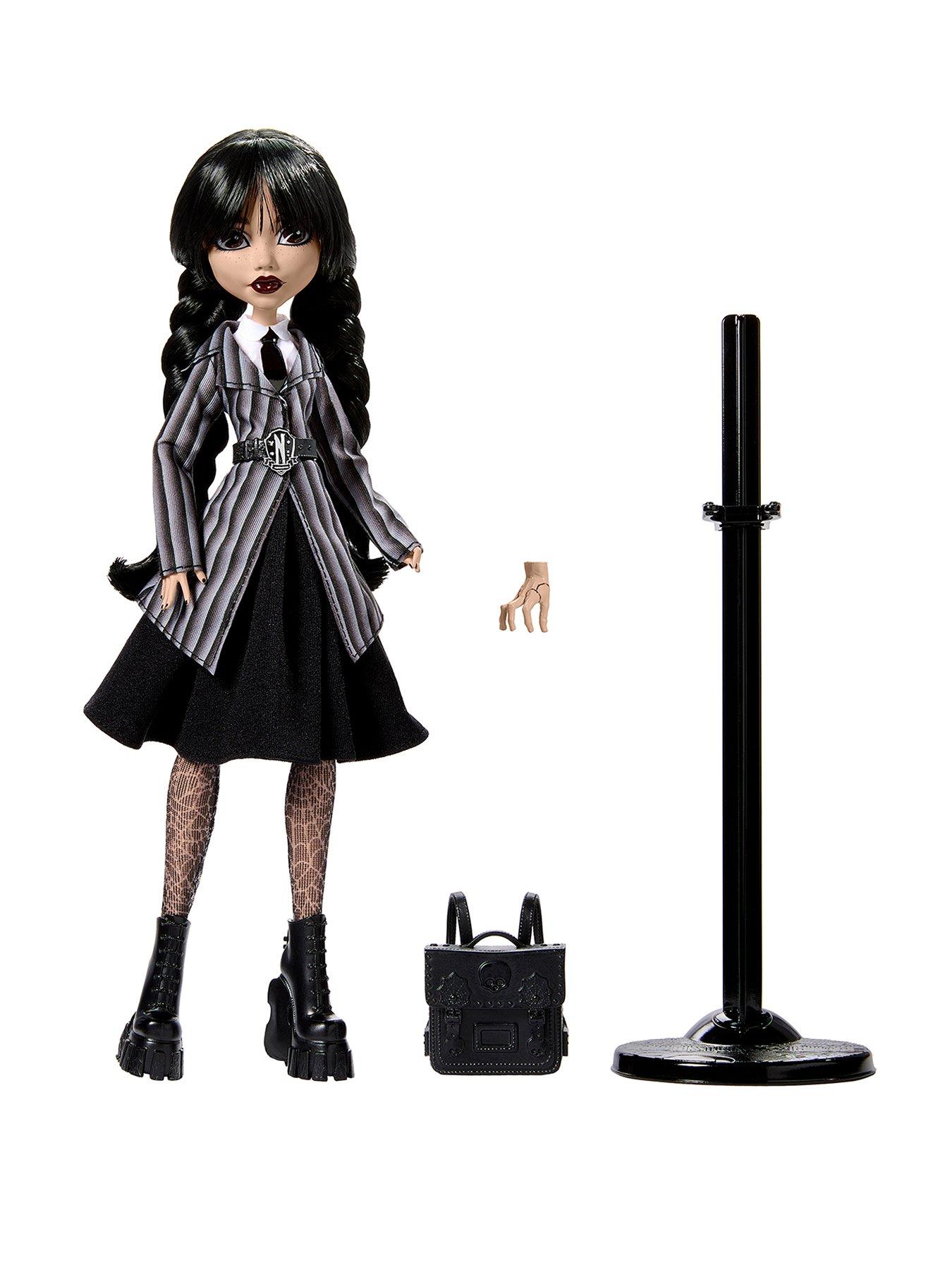 undefined Wednesday Collectible Doll, Wednesday Addams Fashion doll with Accessories