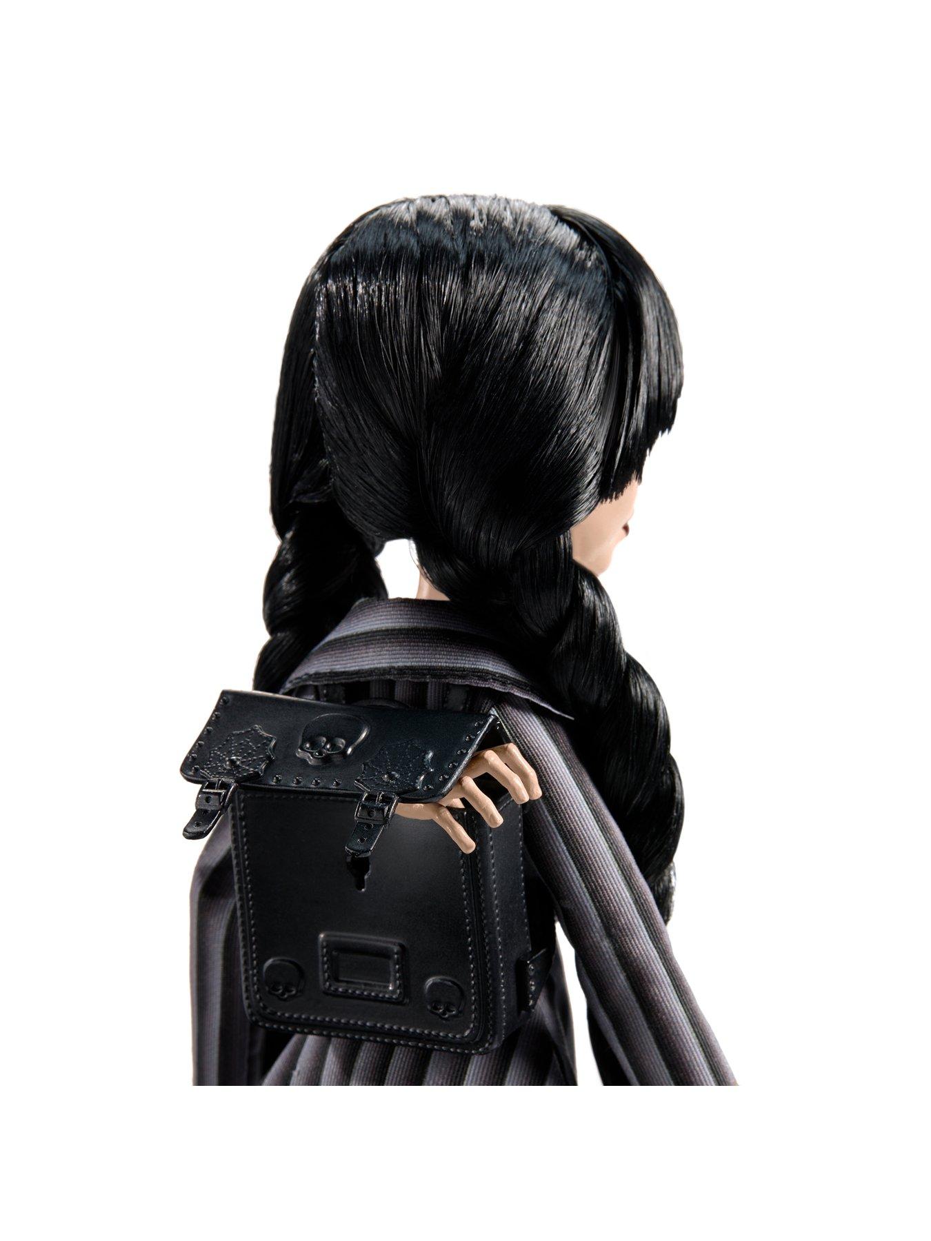 Image 4 of 6 of Monster High Wednesday Collectible Doll, Wednesday Addams Fashion doll with Accessories
