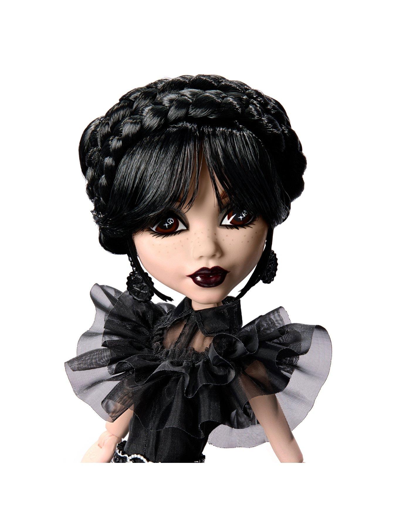 Image 2 of 5 of Monster High Wednesday Collectible Doll, Rave&rsquo;N Wednesday Fashion Doll