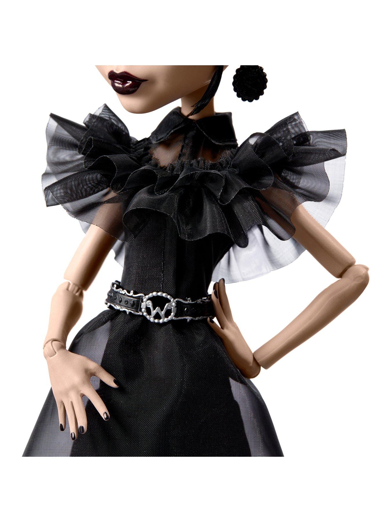 Image 3 of 5 of Monster High Wednesday Collectible Doll, Rave&rsquo;N Wednesday Fashion Doll