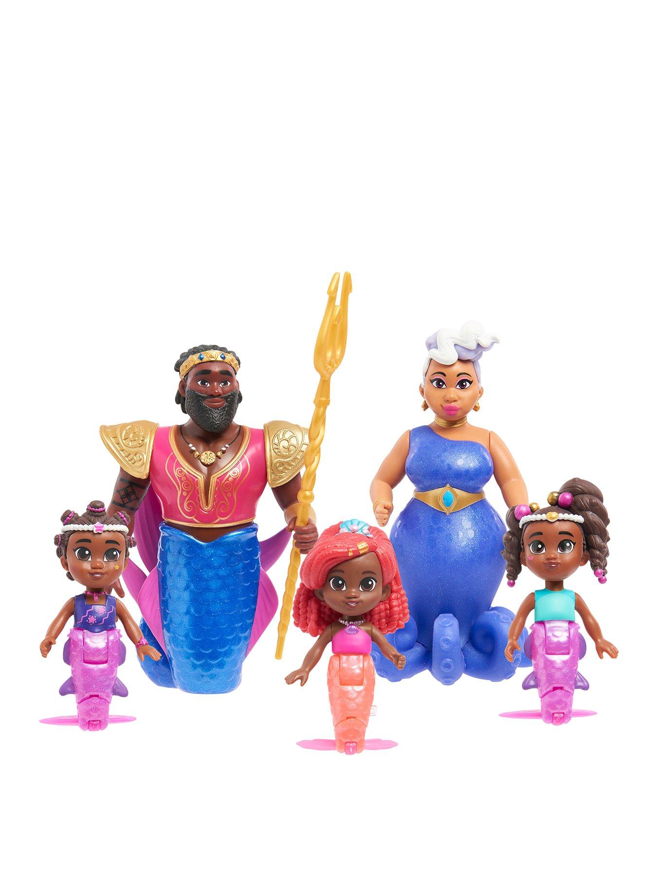 undefined Ariel Jr Royal Family Figure Set
