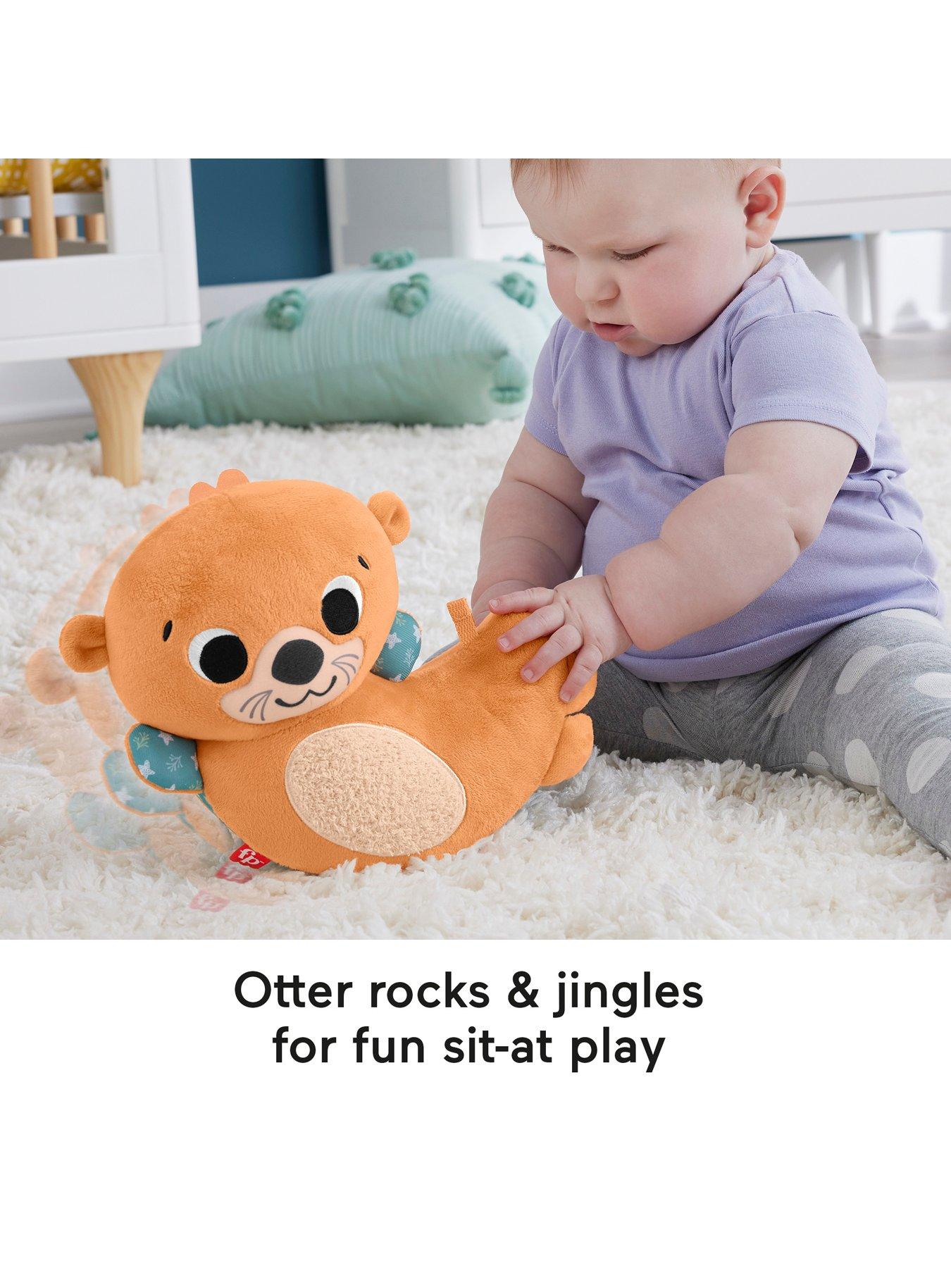 Image 3 of 8 of Fisher-Price 2-in-1 Rockin' Tummy Time Otter