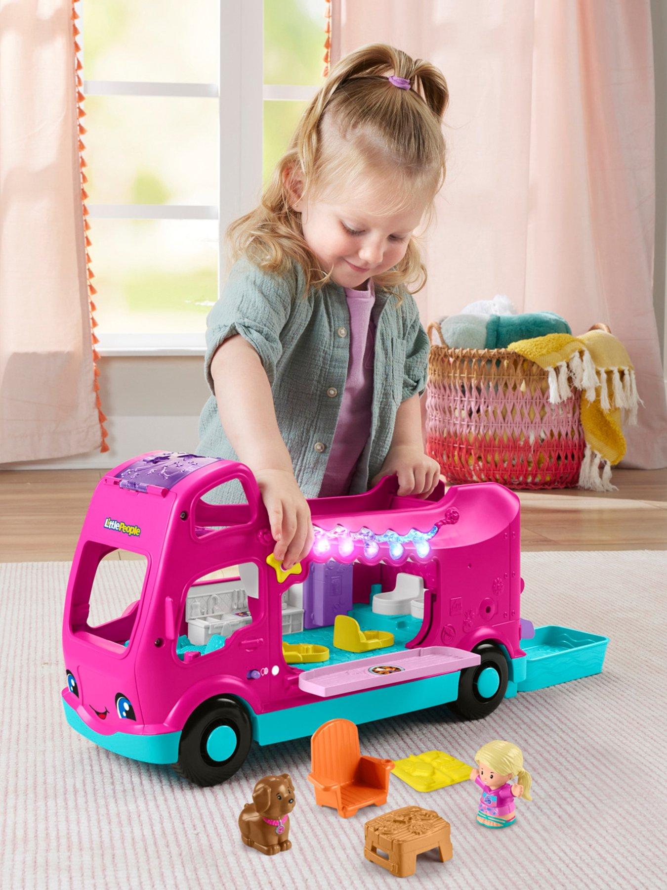 Image 2 of 8 of Fisher-Price Little People Barbie Little Dream Camper