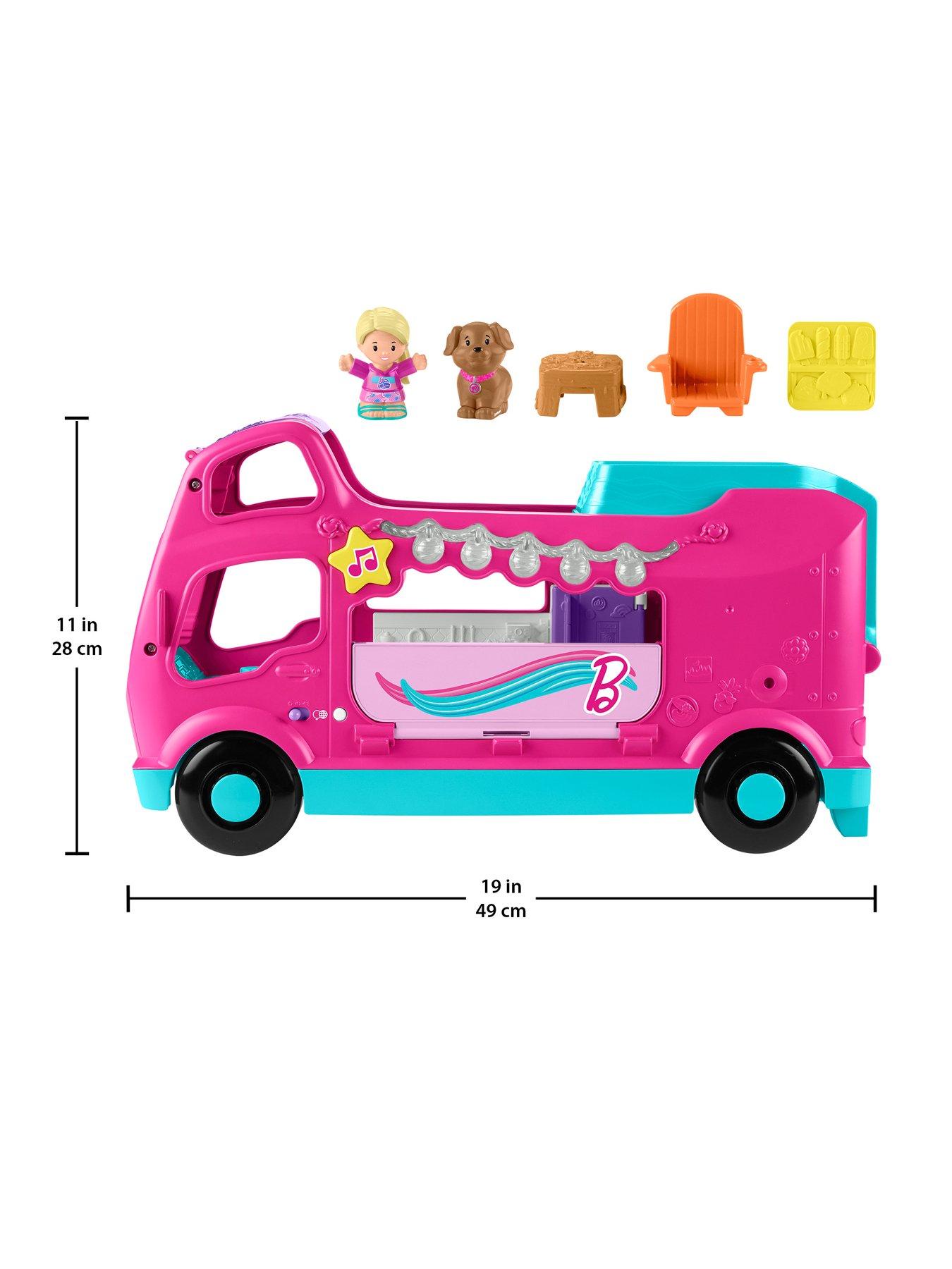 Image 6 of 8 of Fisher-Price Little People Barbie Little Dream Camper