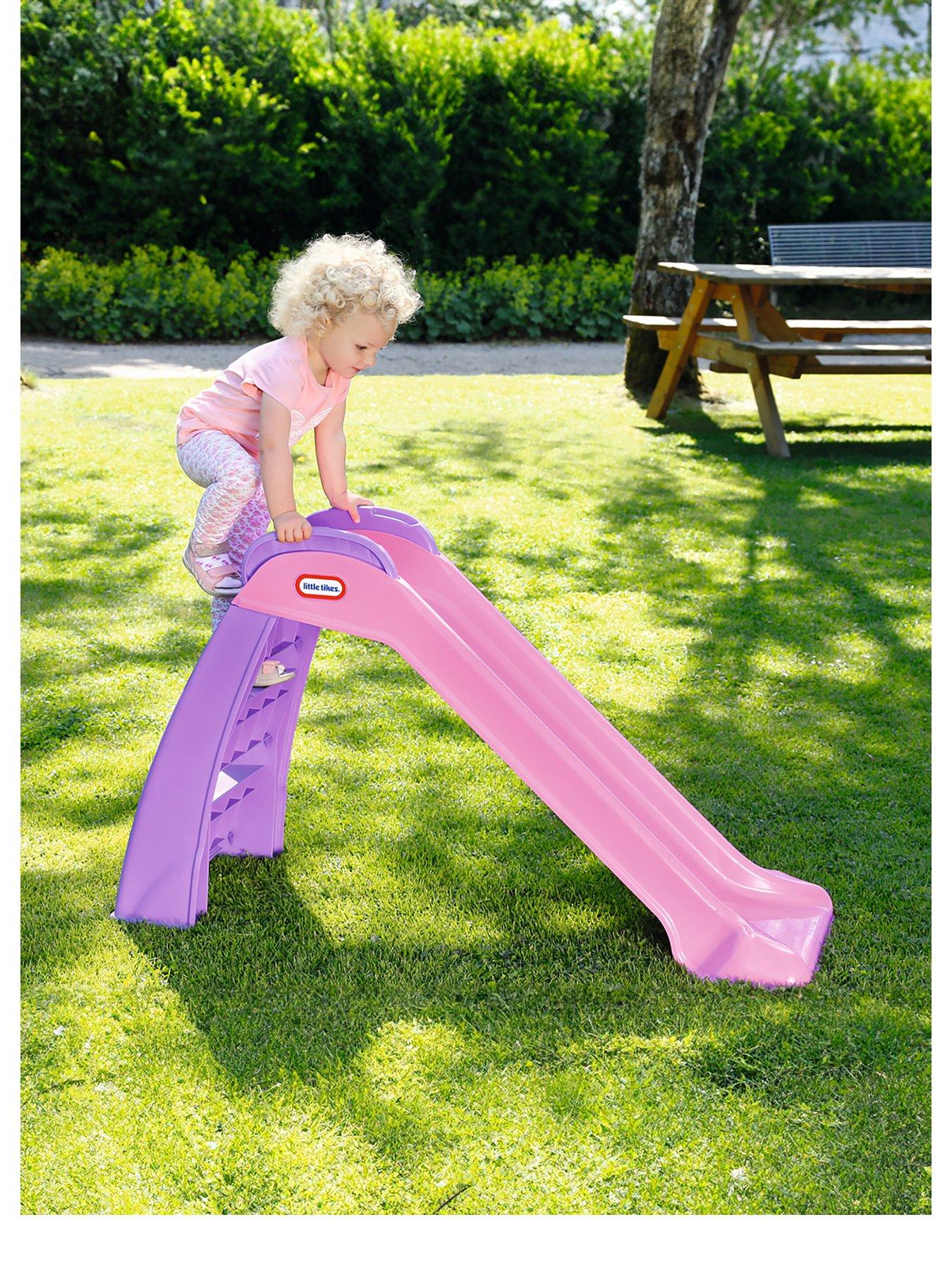 Image 1 of 7 of Little Tikes First Slide -&nbsp;Pink/Purple