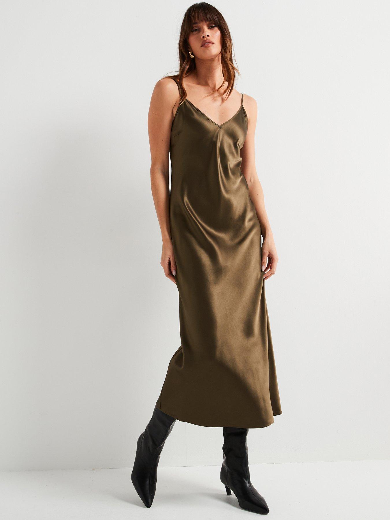 joseph-clea-dress-silk-dress-browndetail