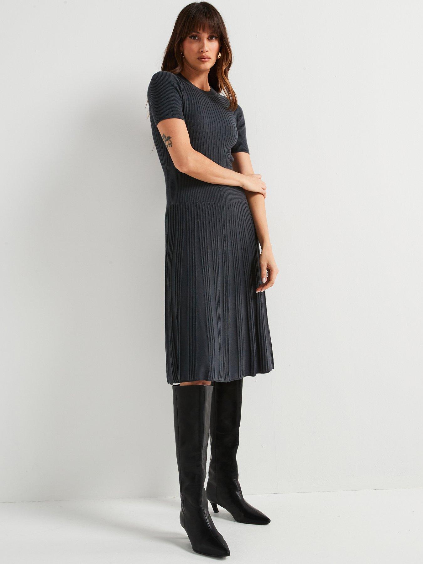 joseph-merino-short-sleeve-dress-dark-greyback