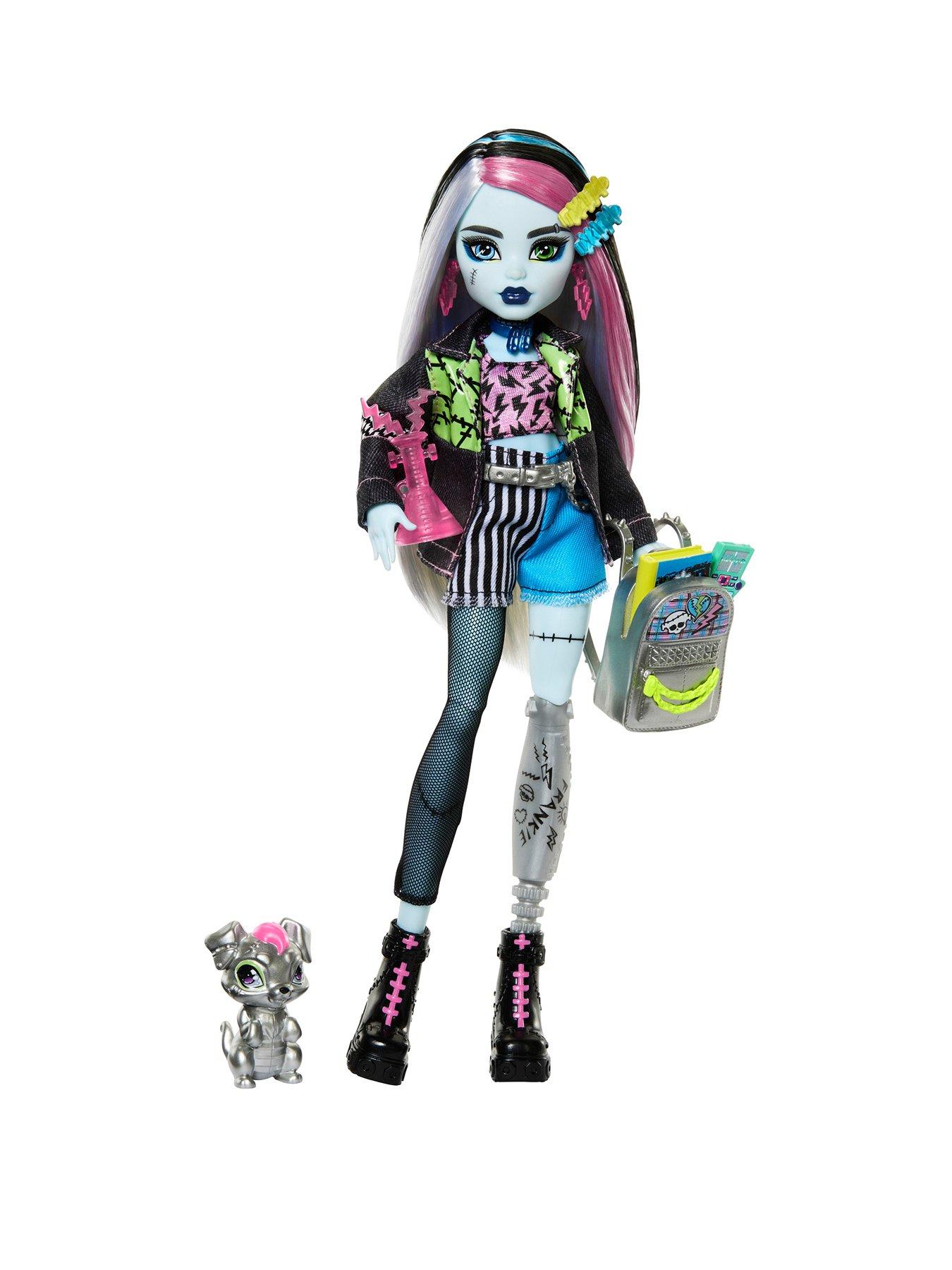 undefined Frankie Stein Fashion Doll with Pet Watzie and Accessories