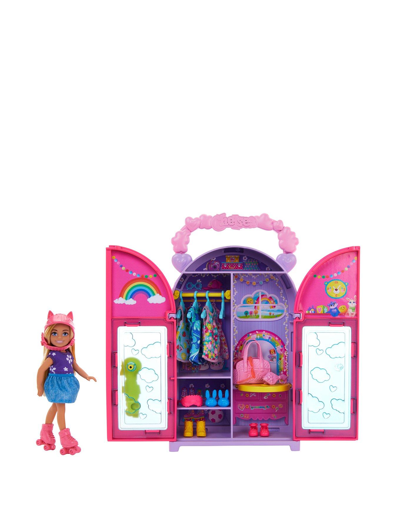 Barbie Chelsea Doll  &  Closet Toy Playset
