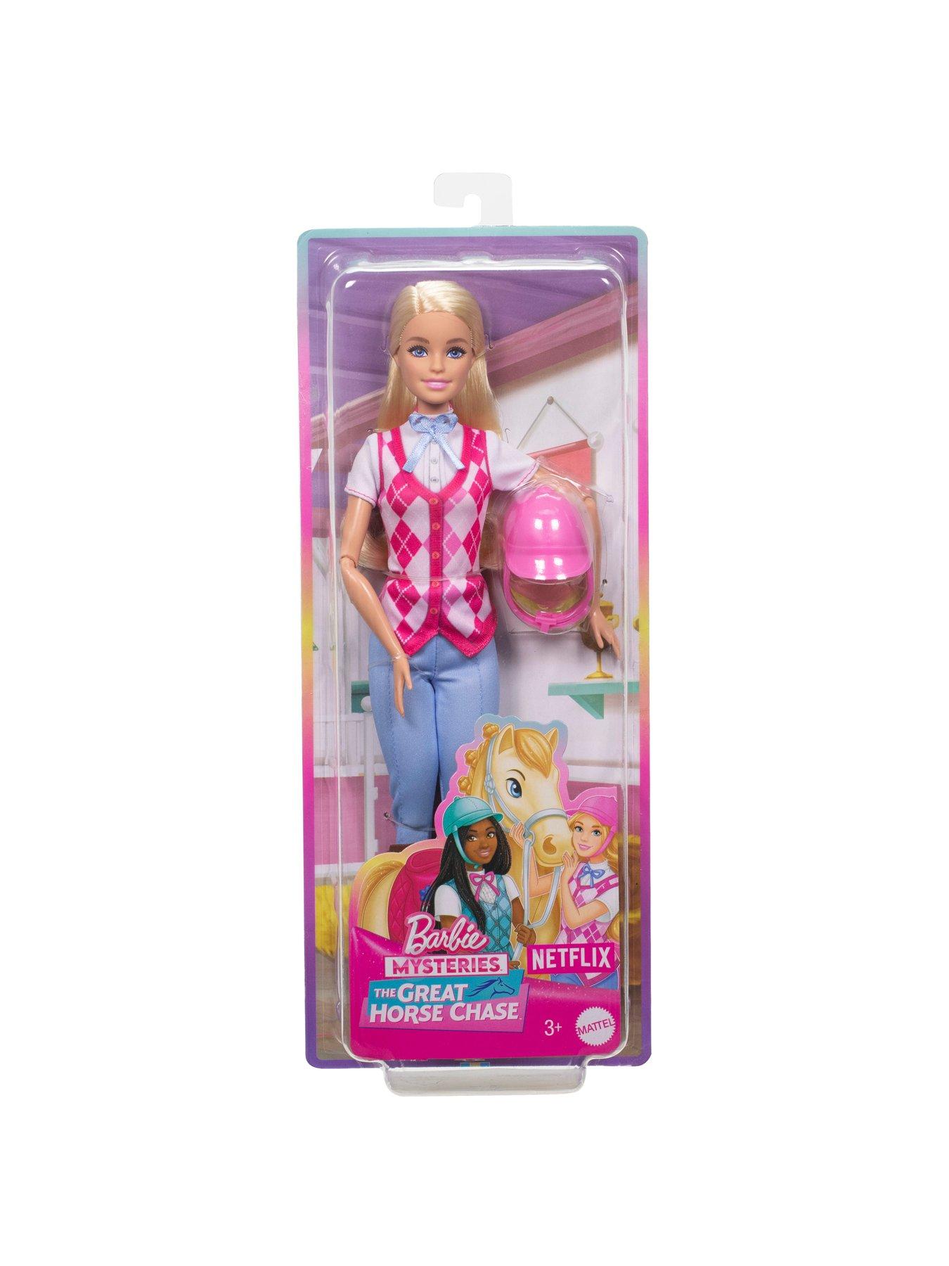 Image 6 of 6 of Barbie Barbie Mysteries: The Great Horse Chase "Malibu" Doll
