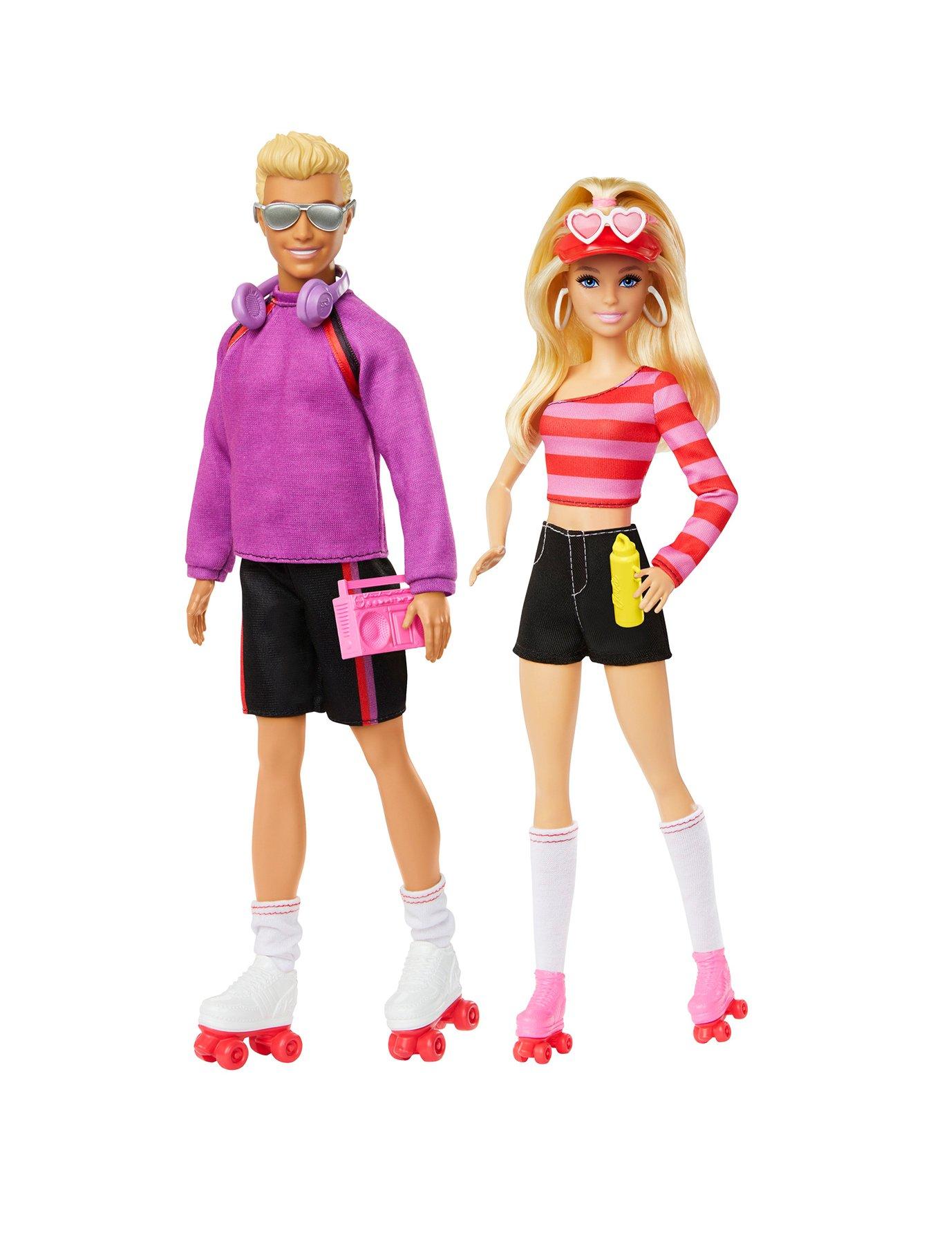 barbie-barbie-amp-ken-roller-skating-65th-anniversary-collectiblenbspfashion-dolls