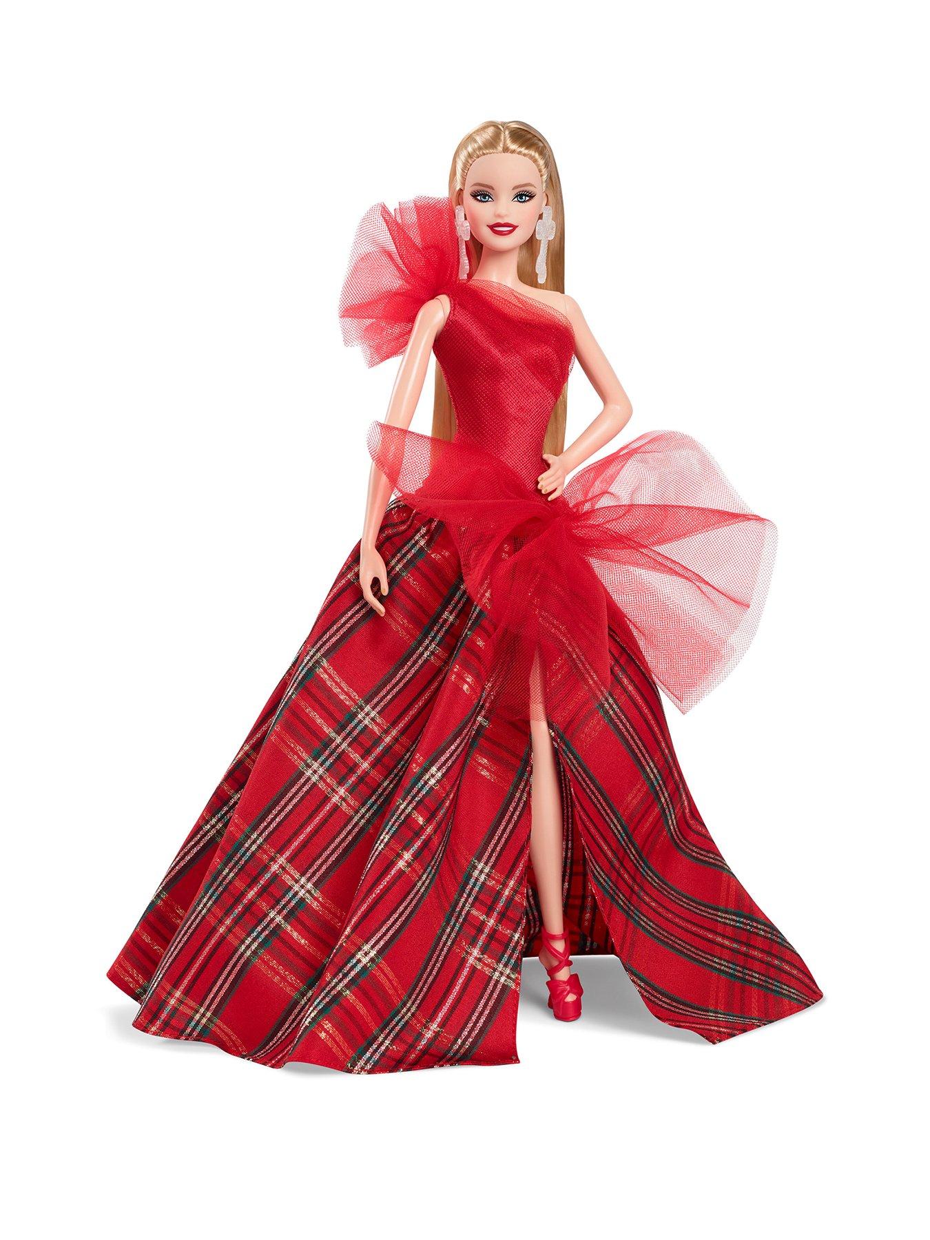 barbie-signature-2024-holidaynbspfashion-doll--nbspblonde-with-plaid-gown