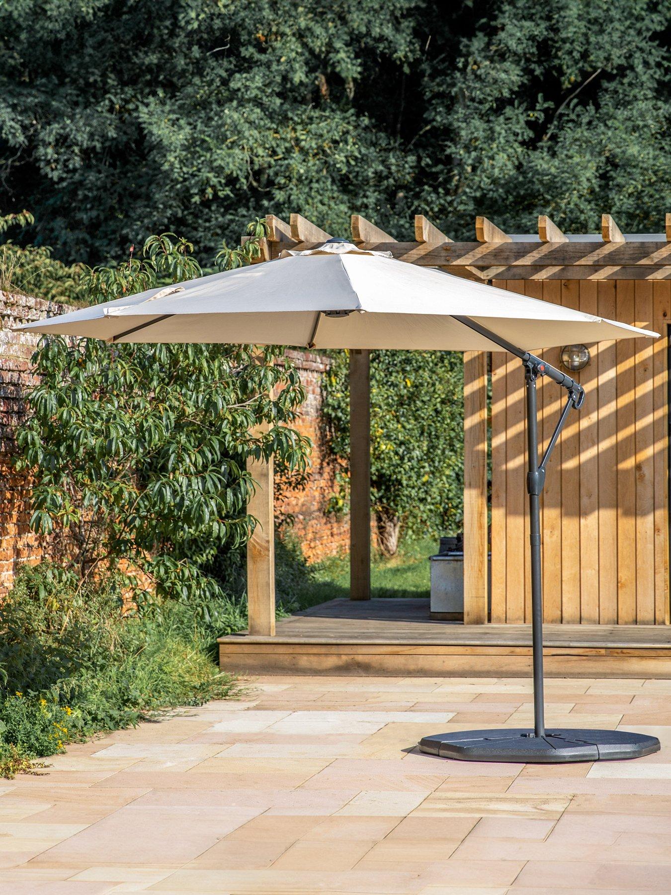 undefined Vazzano 3m Cantilever Parasol Cream