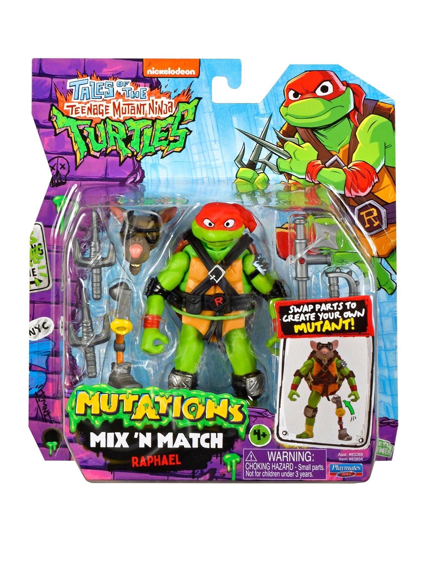 Image of Teenage Mutant Ninja Turtles Tales of Teenage Mutant Ninja Turtles: Mutations Mix and Match 4.5-Inch Raphael