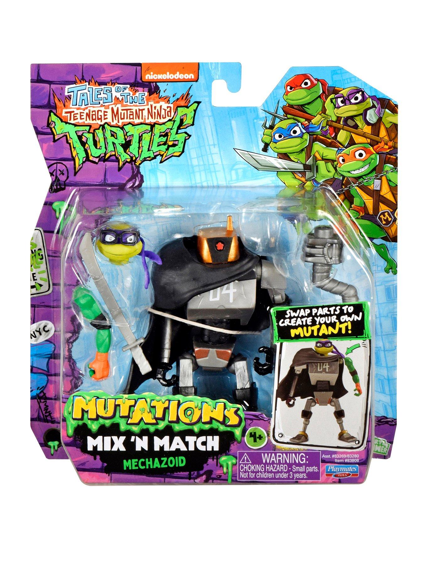 undefined Tales of Teenage Mutant Ninja Turtles: Mutations Mix and Match 4.5-Inch Mechazoid