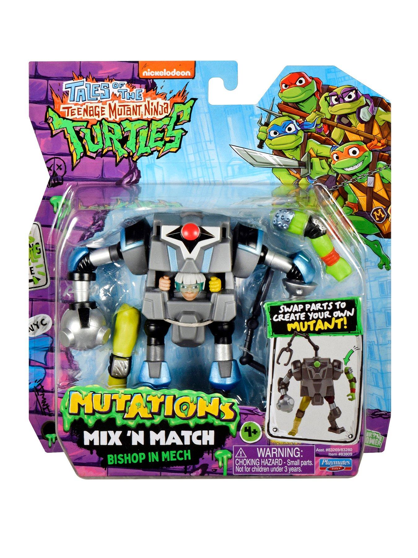 Image of Teenage Mutant Ninja Turtles TMNT: Mutations Mix and Match 4.5-Inch Bishop Action Figure