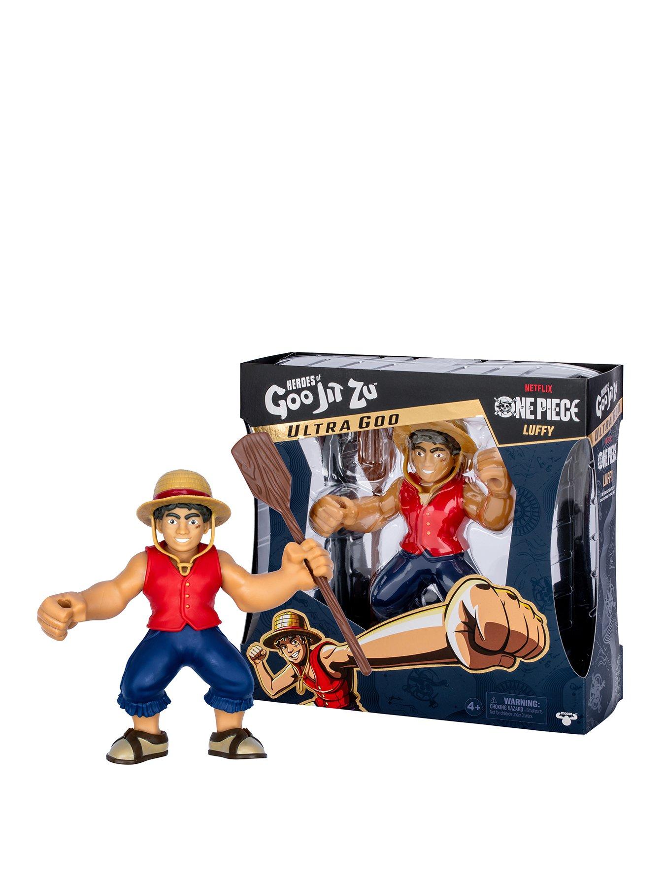 Image 1 of 5 of Heroes of Goo Jit Zu Netflix One Piece Luffy Hero Pack