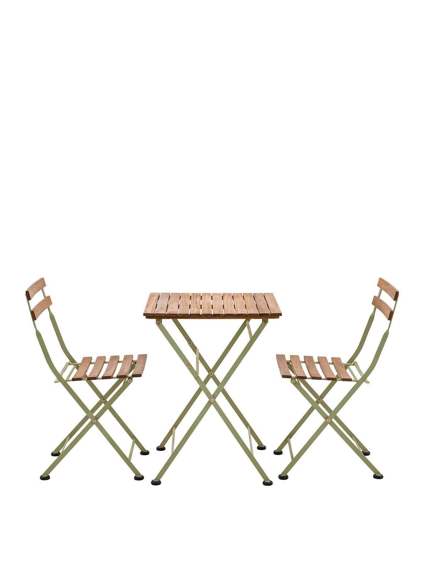 Image 2 of 4 of Gallery Direct Ronda Bistro Set Cedar