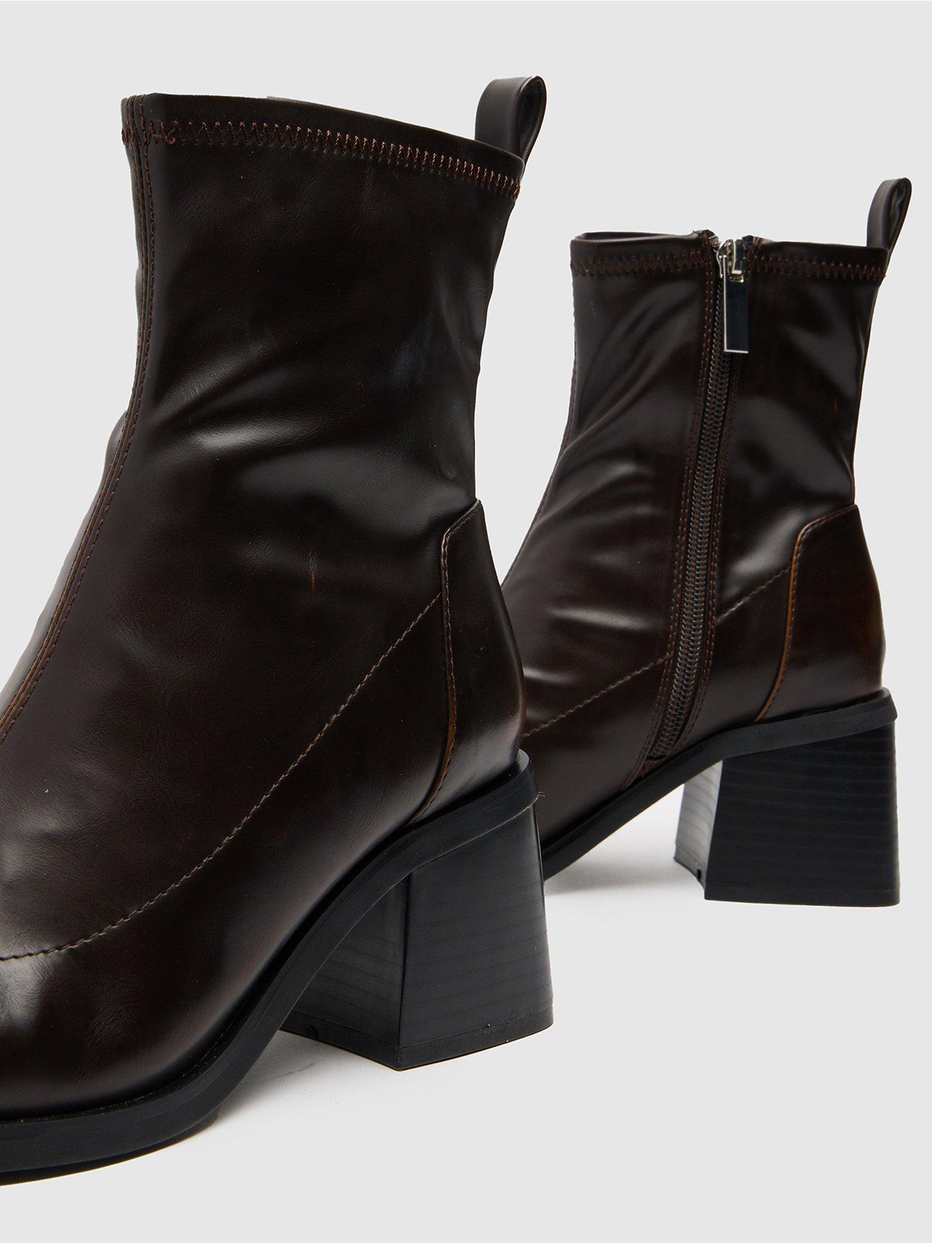 schuh-briony-heeled-sock-boot-brownoutfit