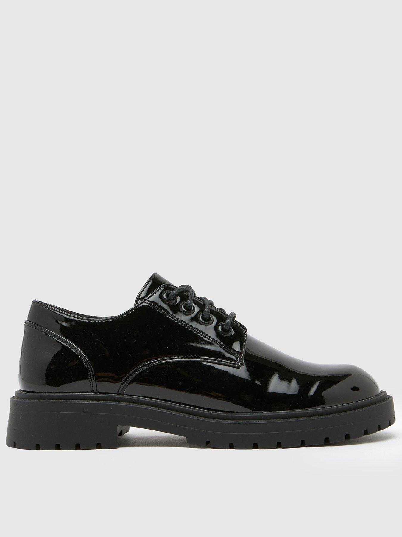 schuh-logan-patent-lace-up-black