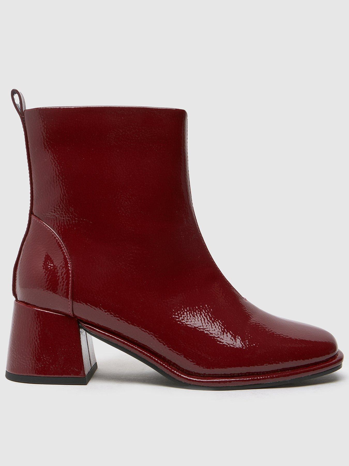 schuh-bowie-ankle-boot-red