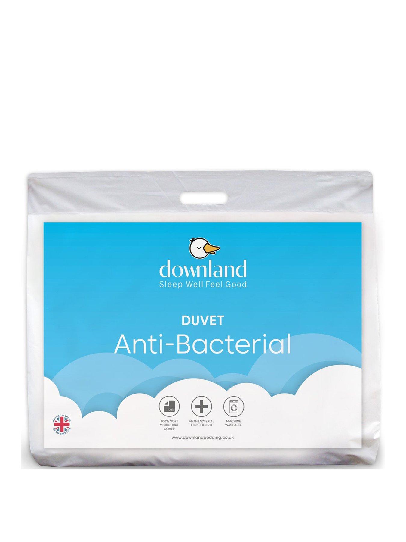 Very Home Anti-Bacterial 15 Tog Duvet - Db - White