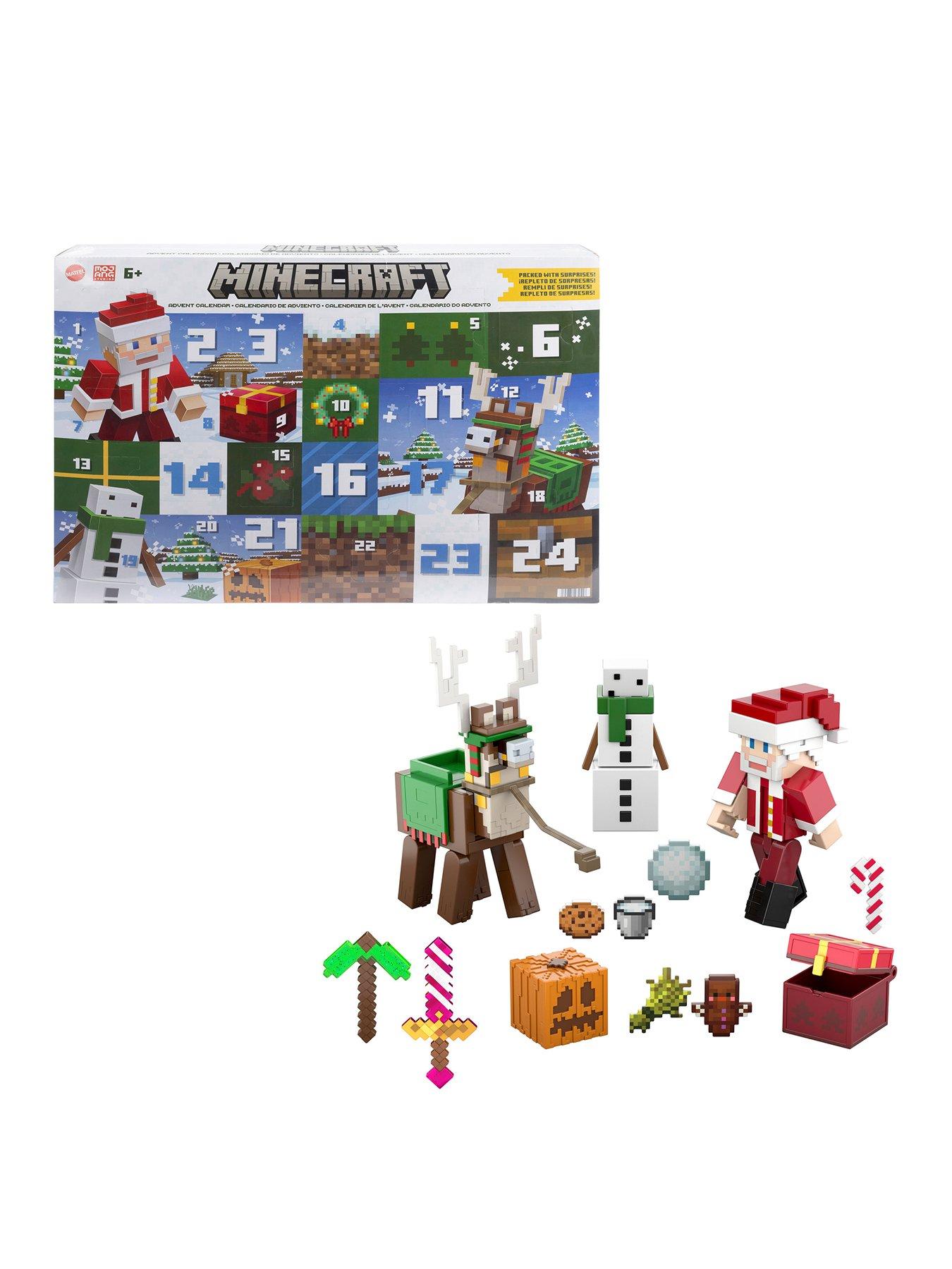Minecraft Advent Calendar with Action Figures and Accessories