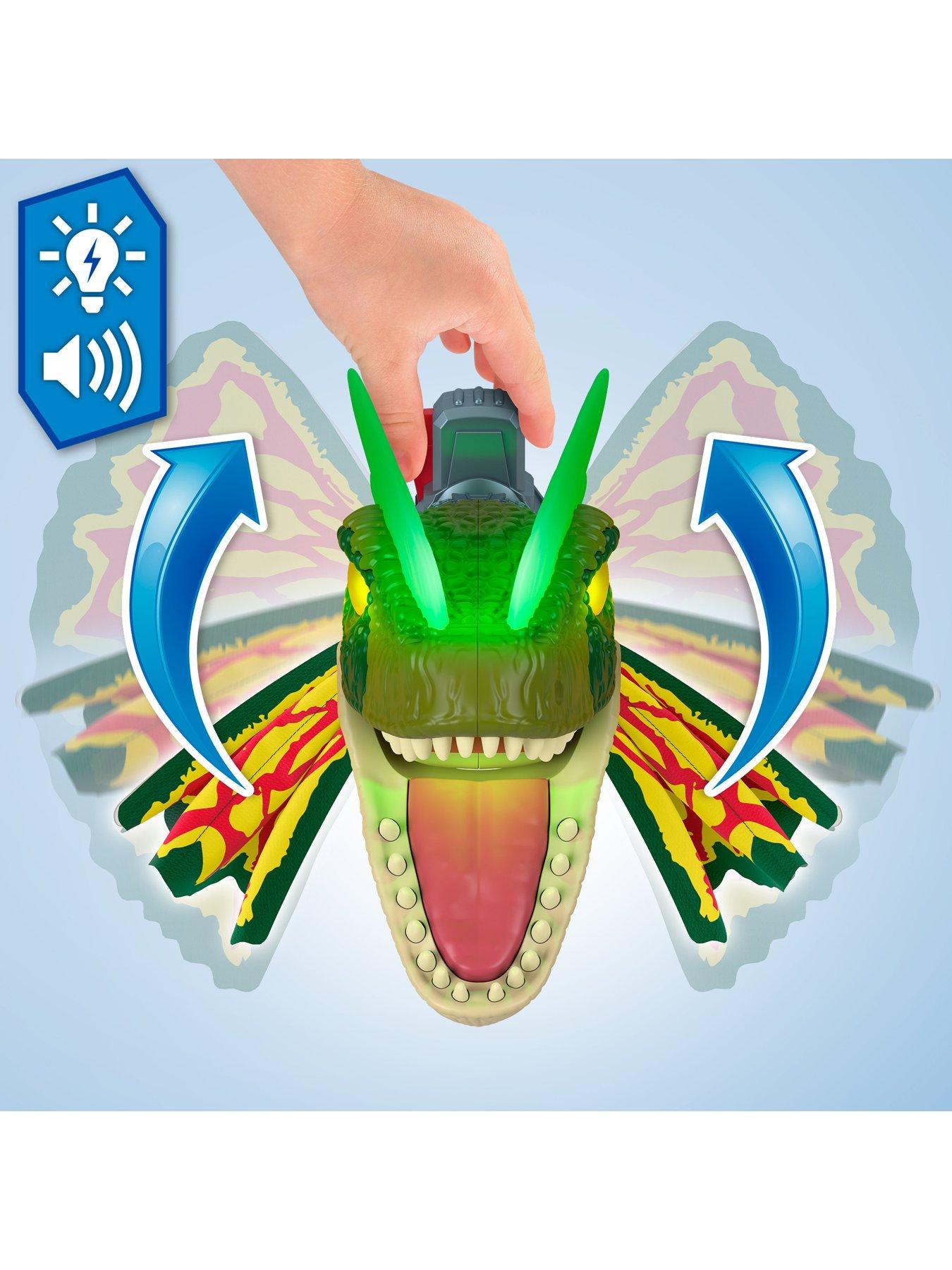 Image 5 of 6 of Imaginext Imaginext Jurassic World Thrash Attack Dilophosaurus