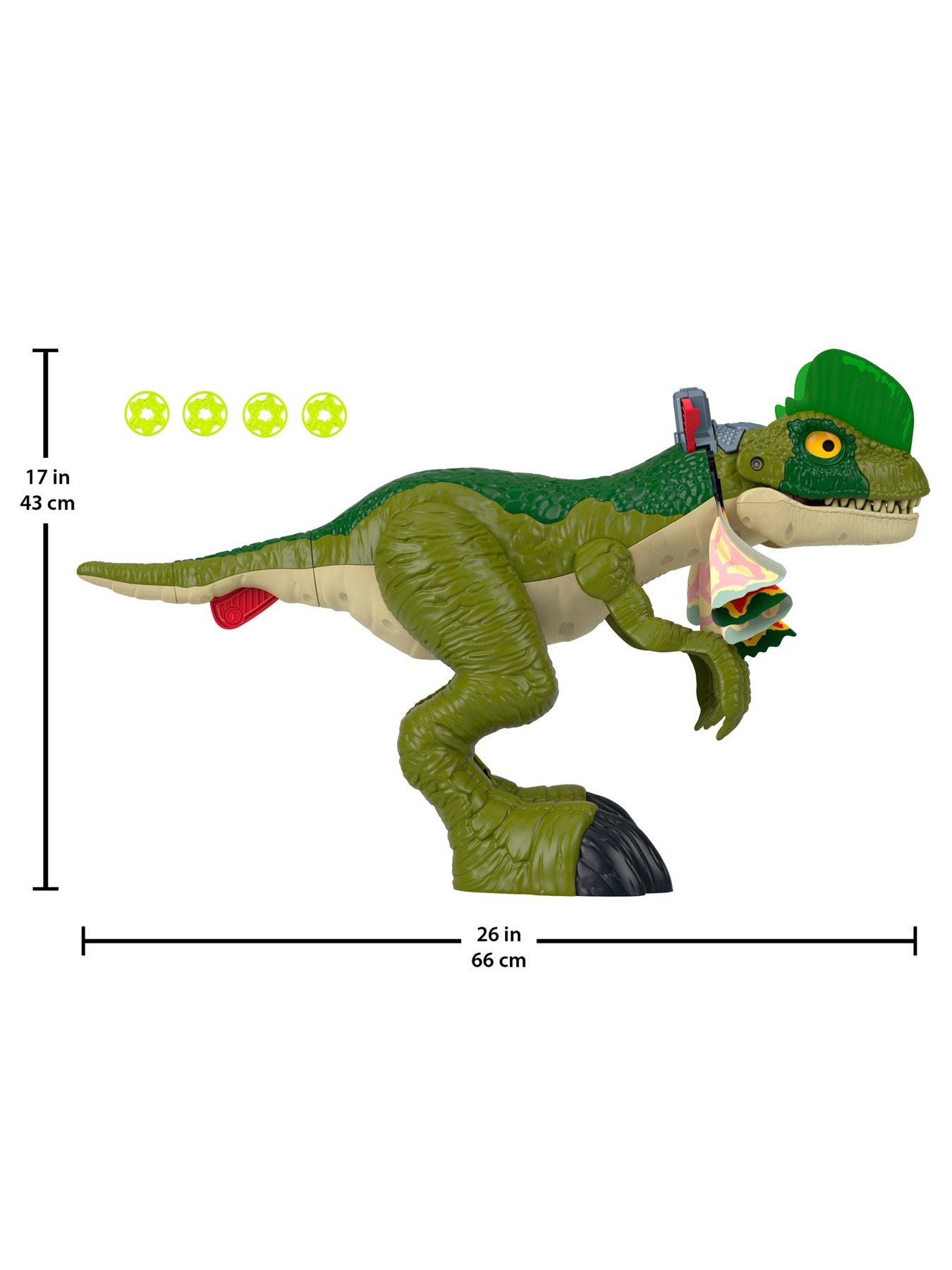 Image 6 of 6 of Imaginext Imaginext Jurassic World Thrash Attack Dilophosaurus