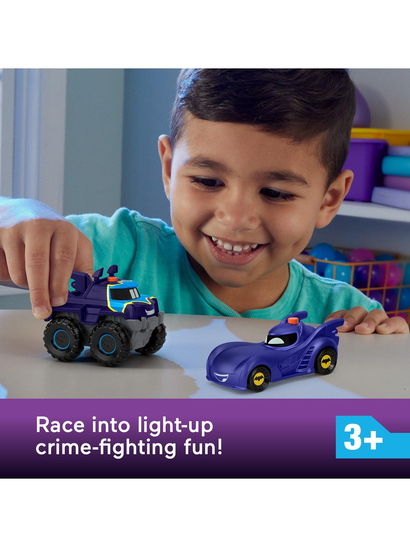 Image 2 of 6 of Batman Batwheels Light-Up Racers Toy Cars 2-Pack: Bam &amp; Buff