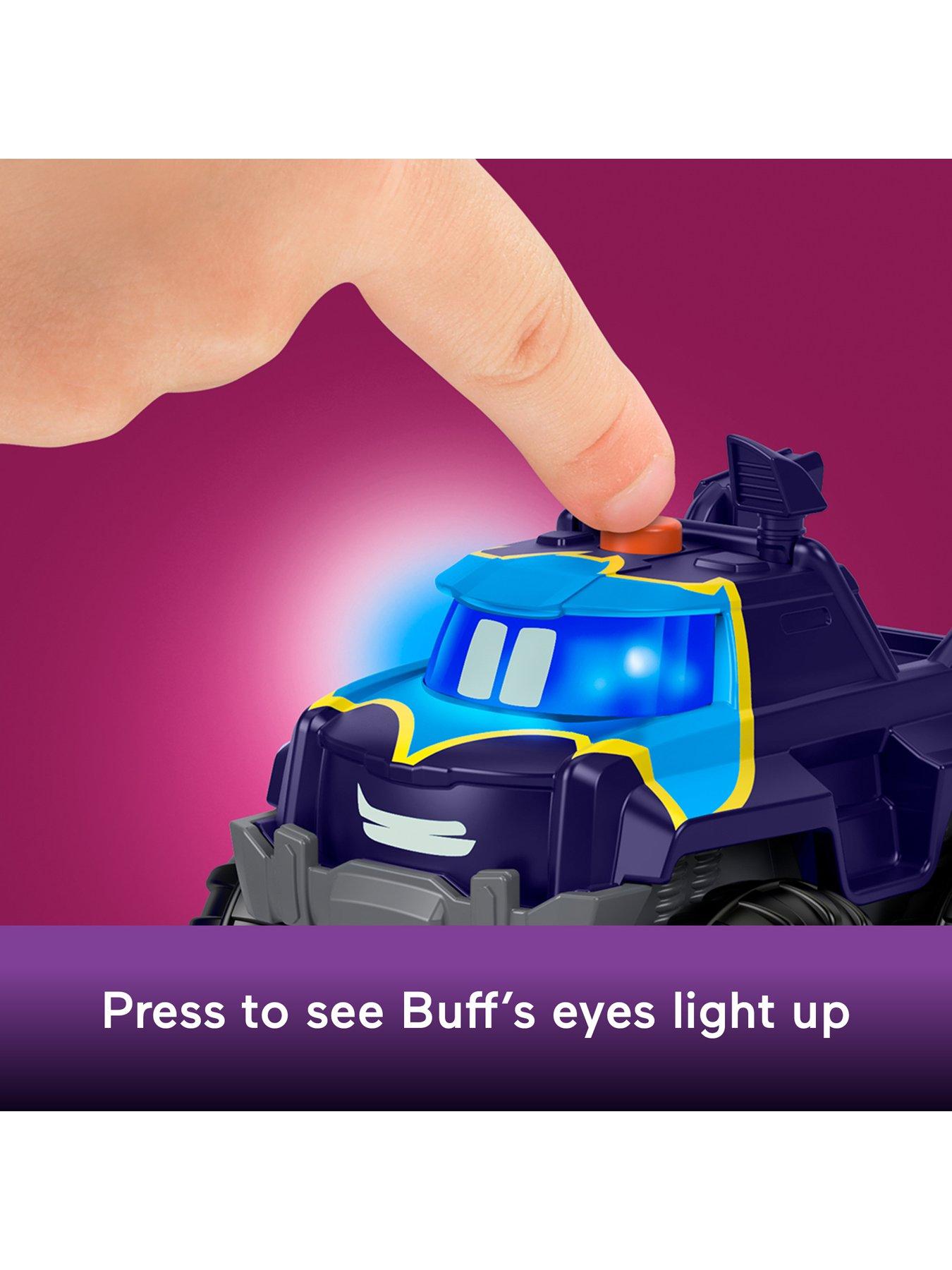 Image 4 of 6 of Batman Batwheels Light-Up Racers Toy Cars 2-Pack: Bam &amp; Buff
