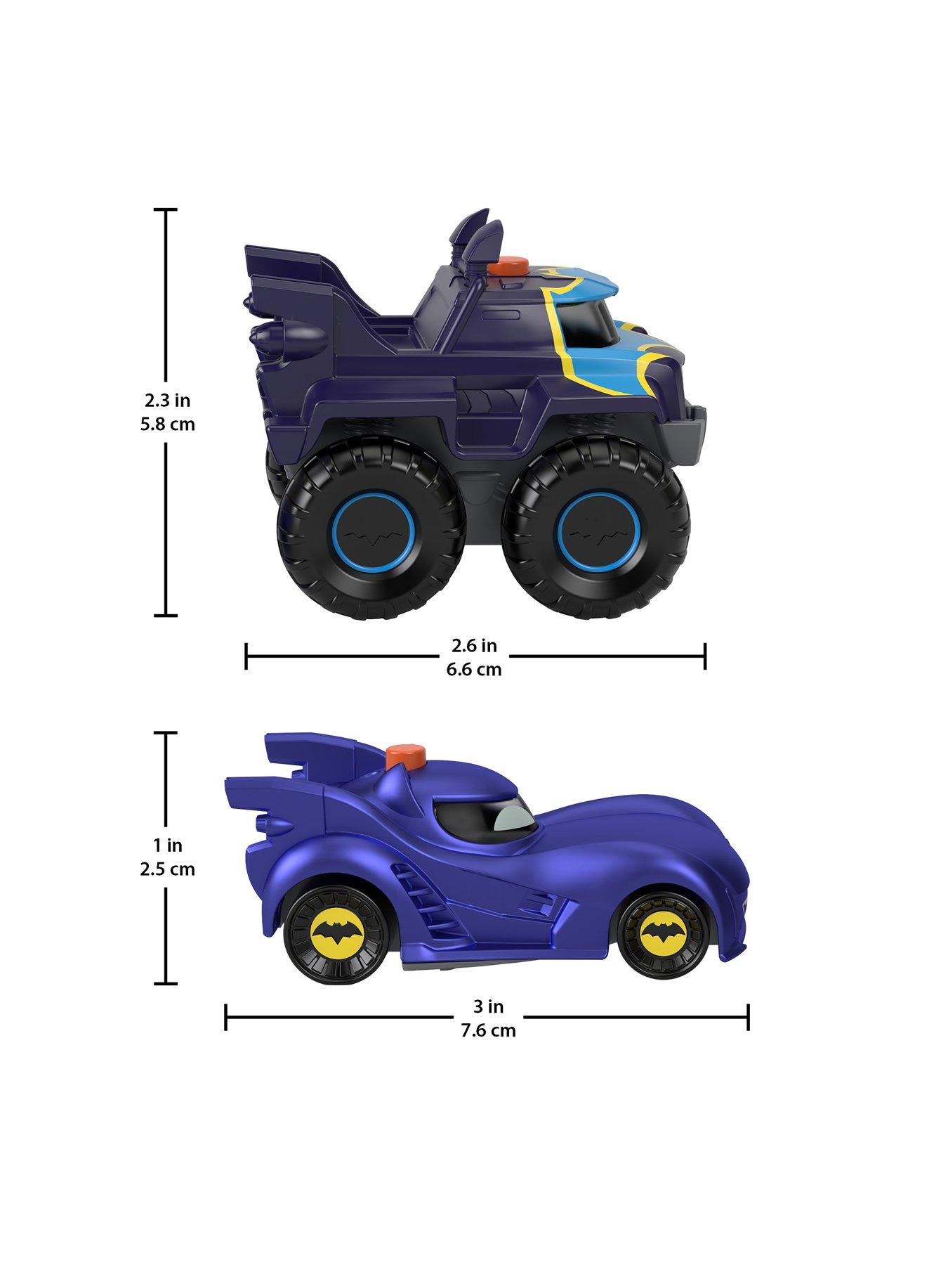 Image 5 of 6 of Batman Batwheels Light-Up Racers Toy Cars 2-Pack: Bam &amp; Buff