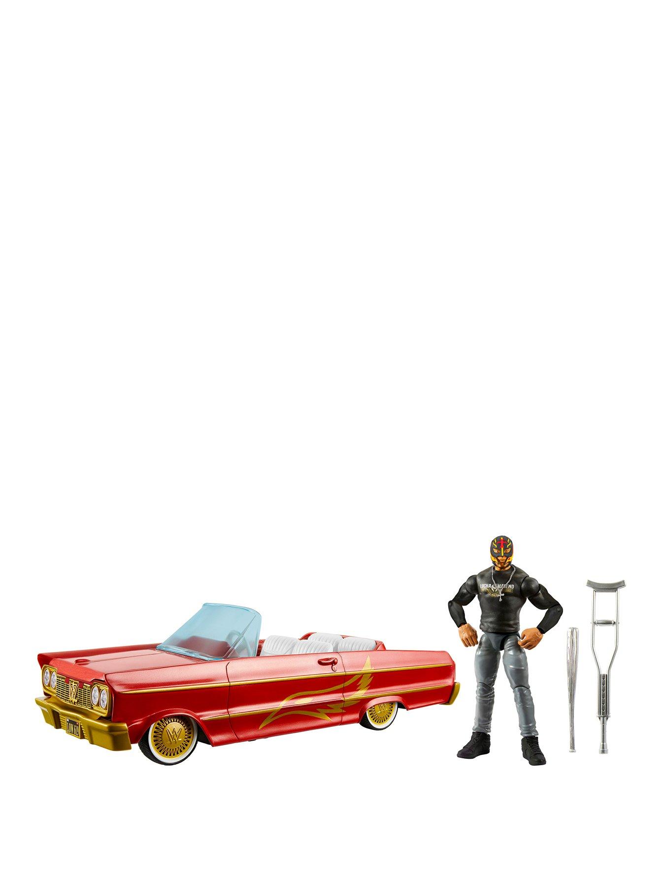 WWE Lucha Low Rider Vehicle with Rey Mysterio Main Event Action Figure