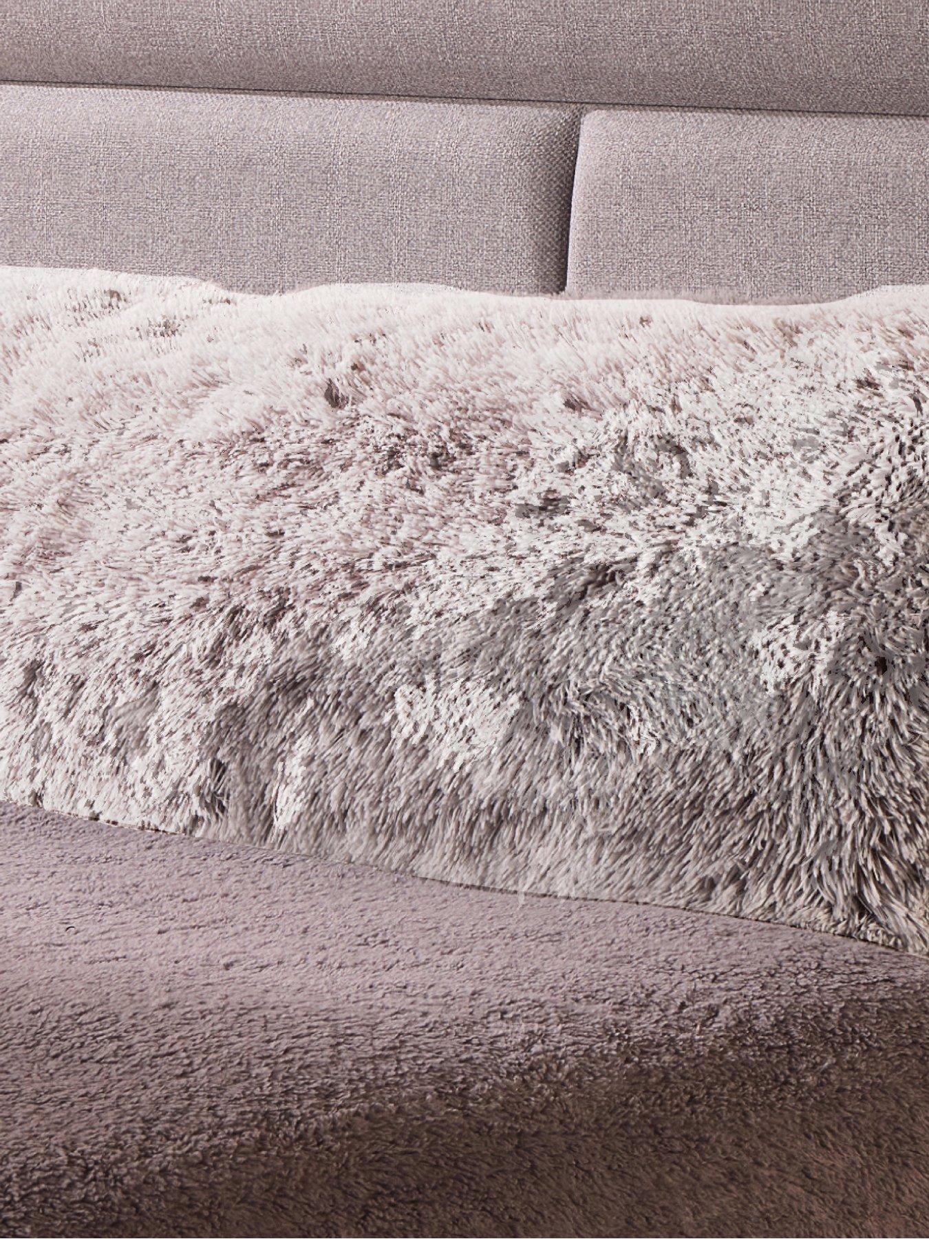 undefined Long Hair Bolster Pillow