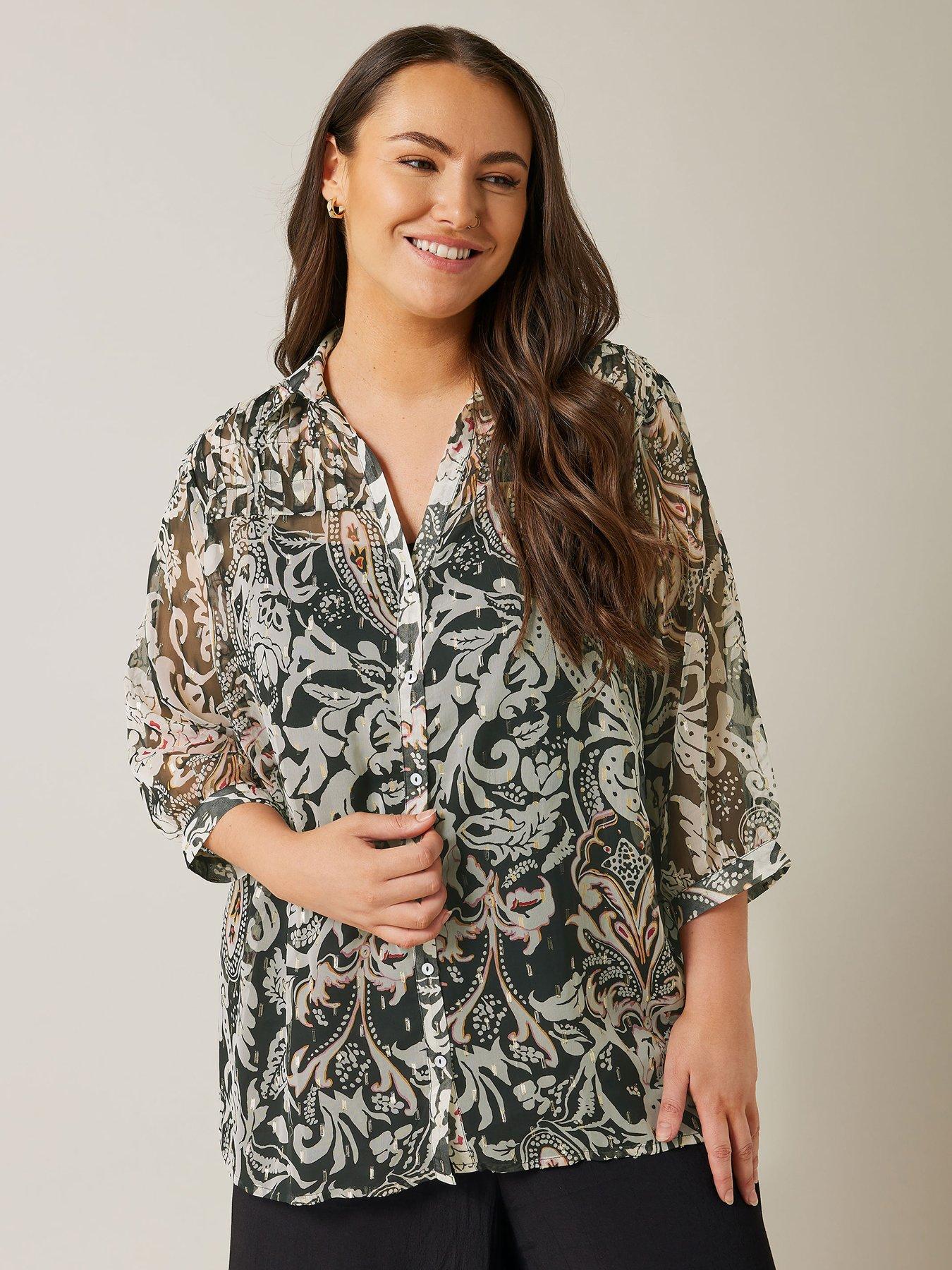 evans-boho-blouse-with-vest-insert-blackfront