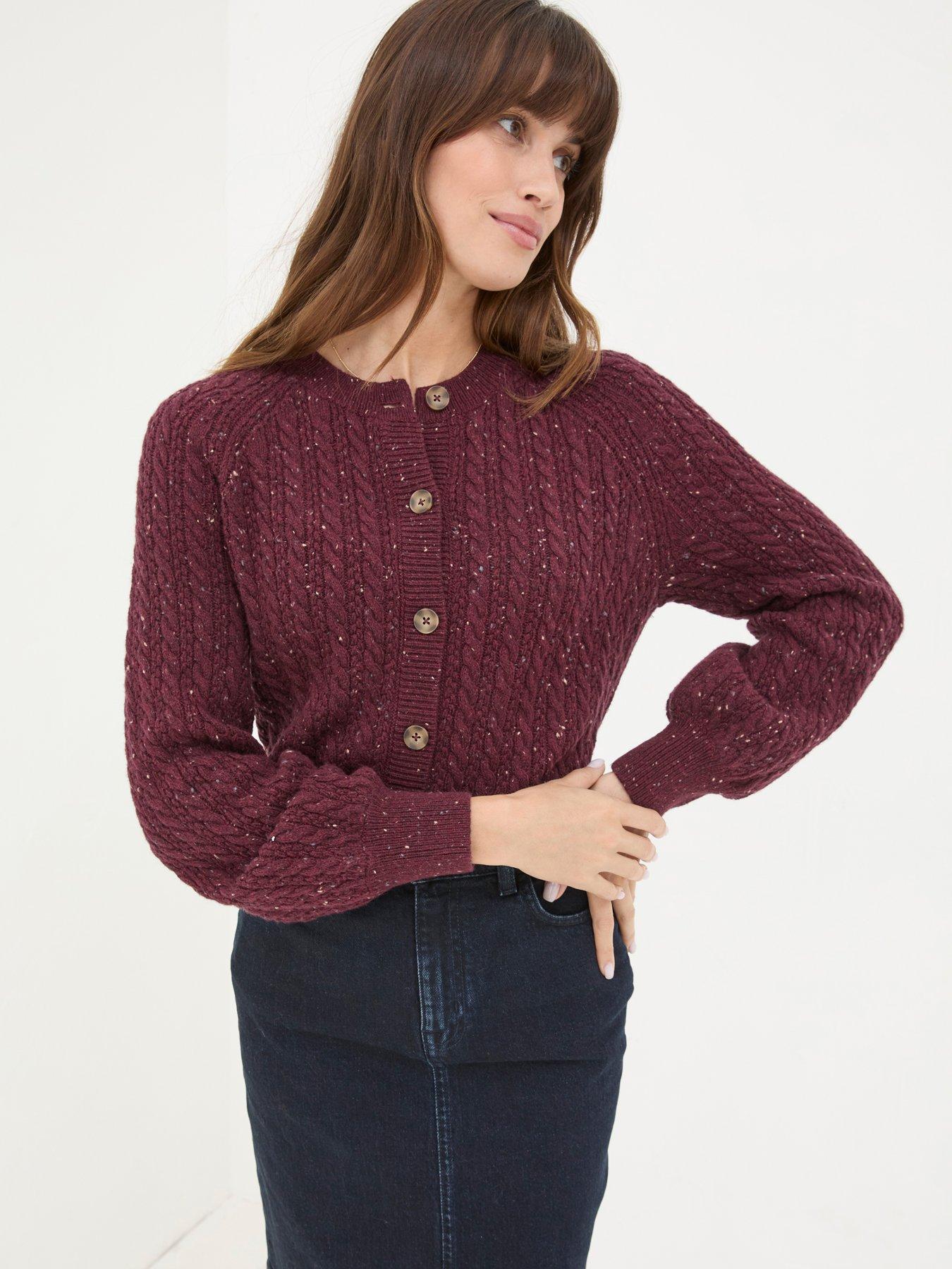 fatface-chloe-cable-cardigan-red