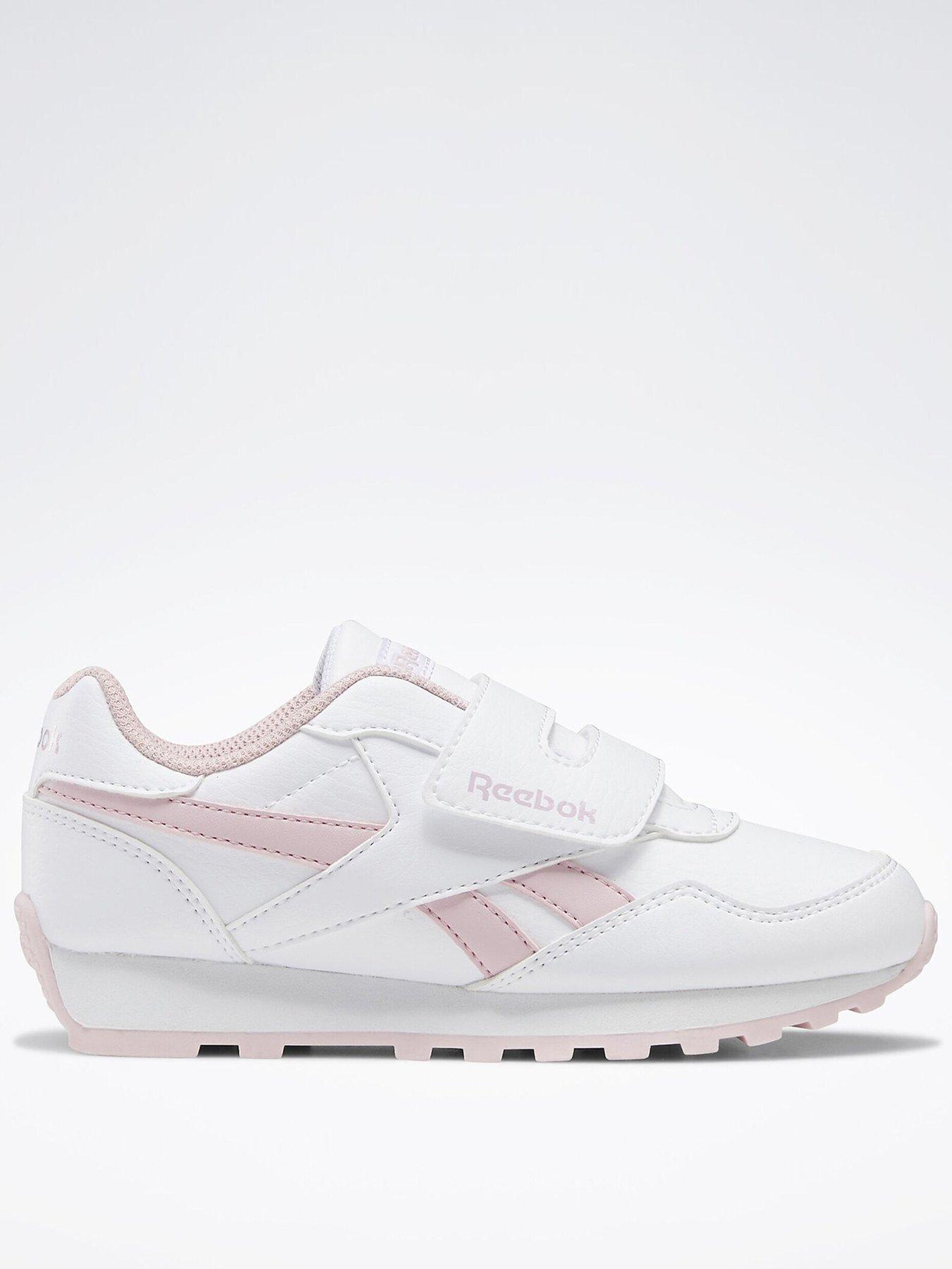 reebok-girls-royal-rewind-run-alternative-fastening-trainers-whitepink