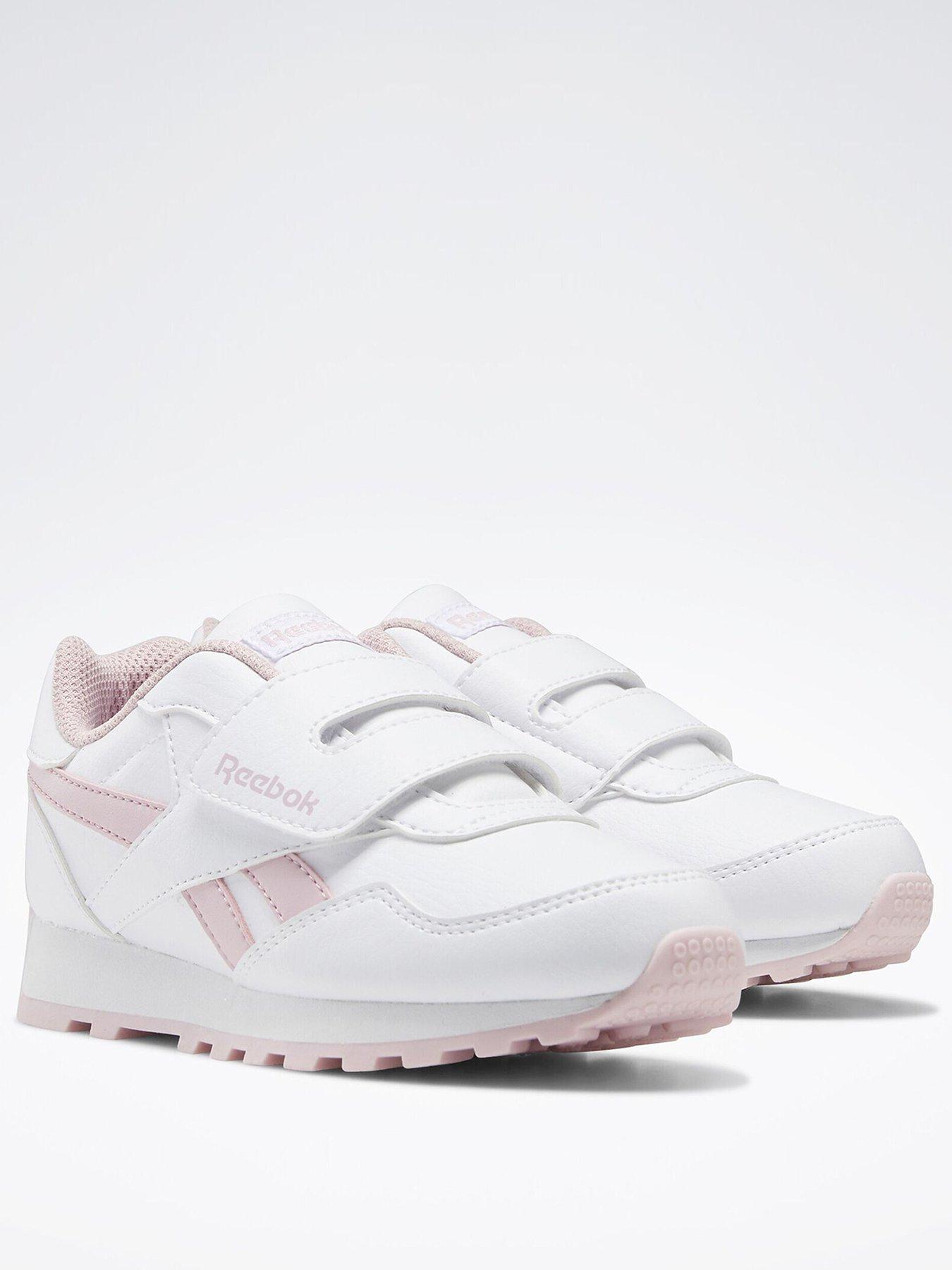 reebok-girls-royal-rewind-run-alternative-fastening-trainers-whitepinkstillFront