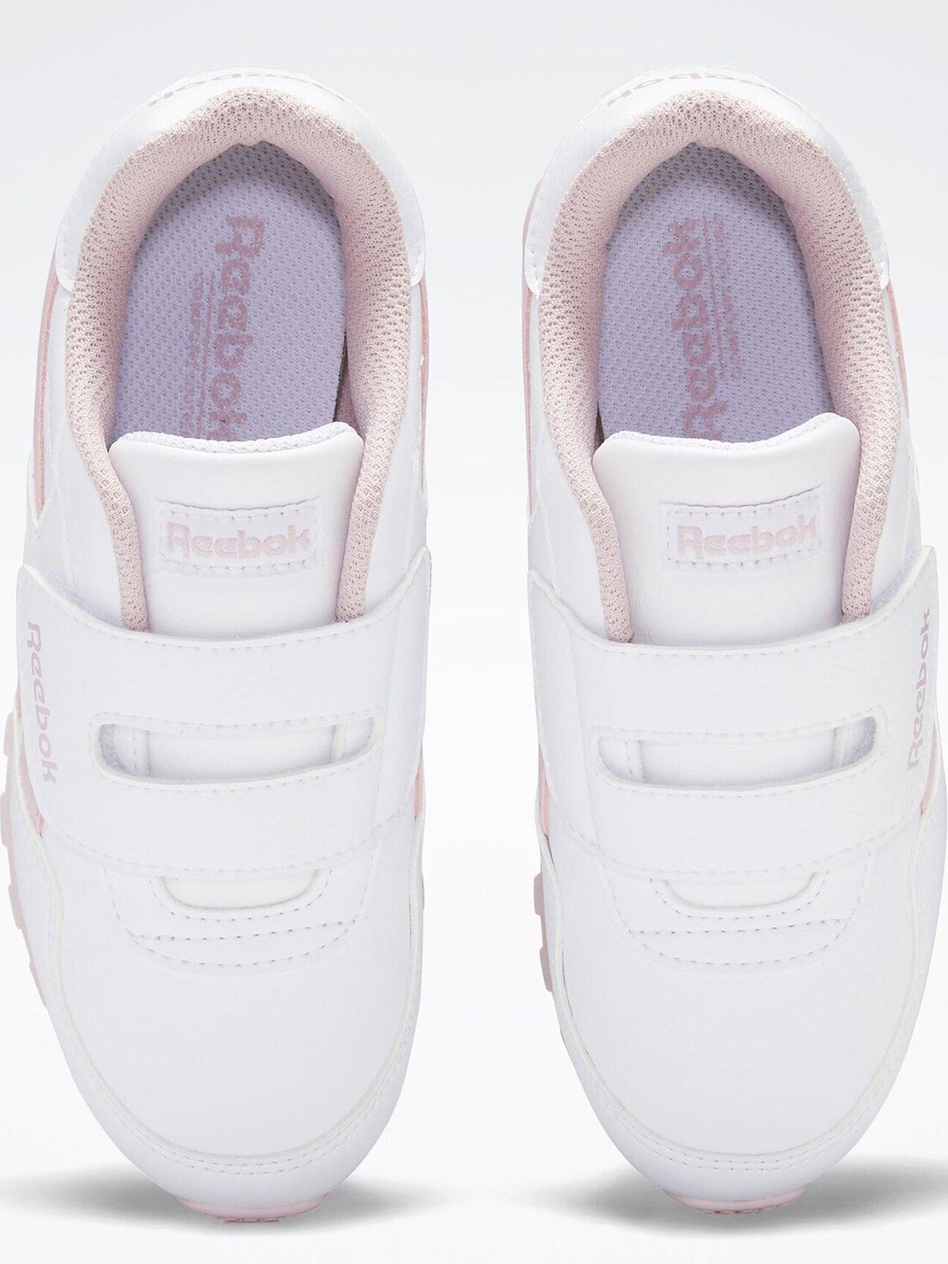 reebok-girls-royal-rewind-run-alternative-fastening-trainers-whitepinkoutfit