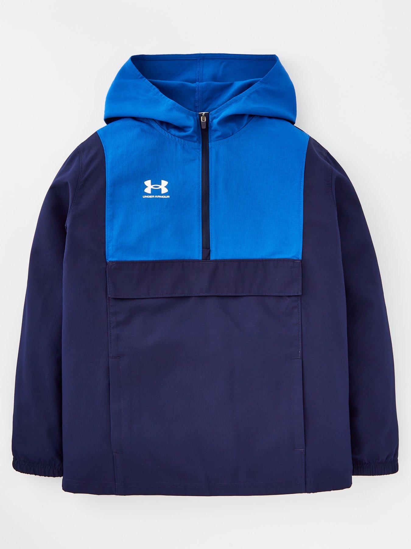 undefined Boys Football Challenger Anorak - Navy